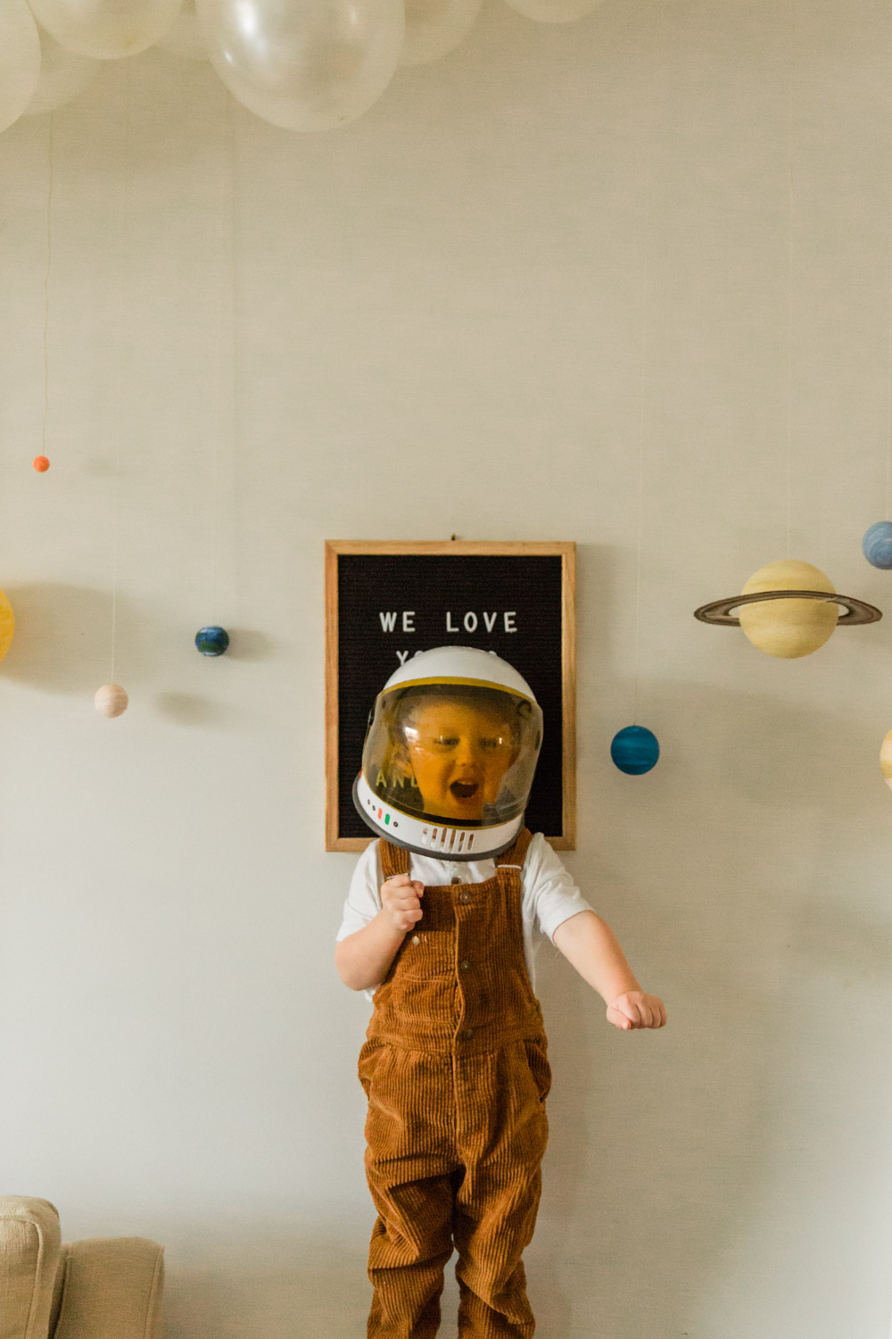 Kids Astronaut Space Party Ideas Third Birthday Calgary Photographer Jennie Guenard Photography