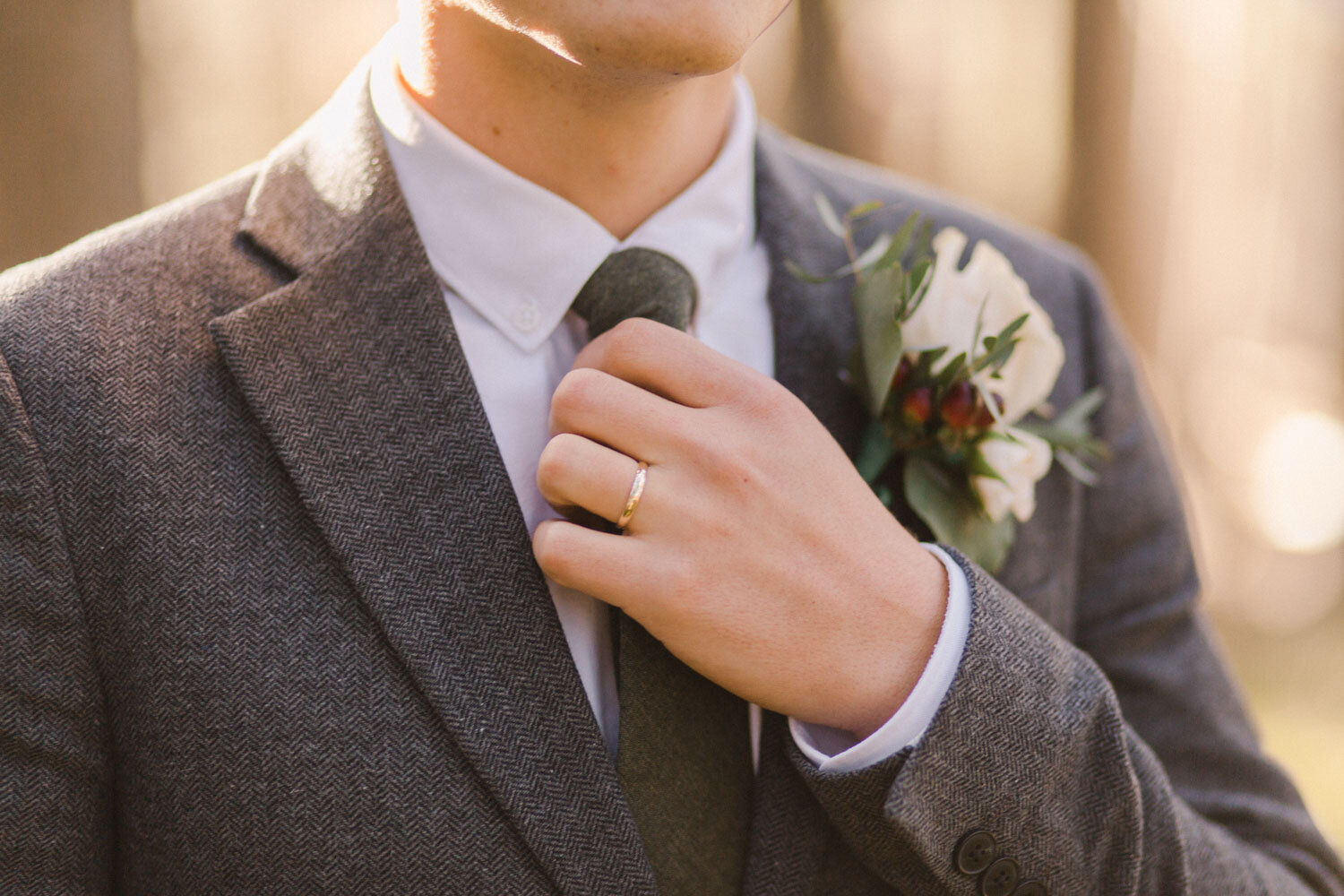 Priddis Alberta Winter Wedding burgundy cream silver inspiration Jennie Guenard Photography