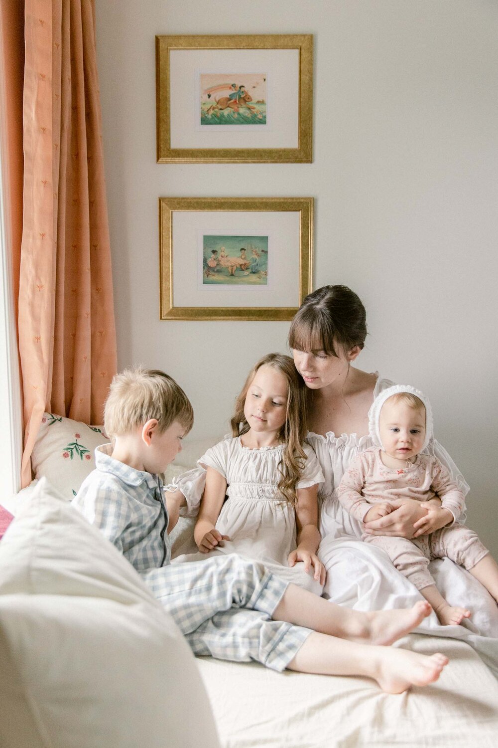 Bridgerton Inspired Upcycled Nightgown Motherhood Photographer Calgary Jennie Guenard Photography