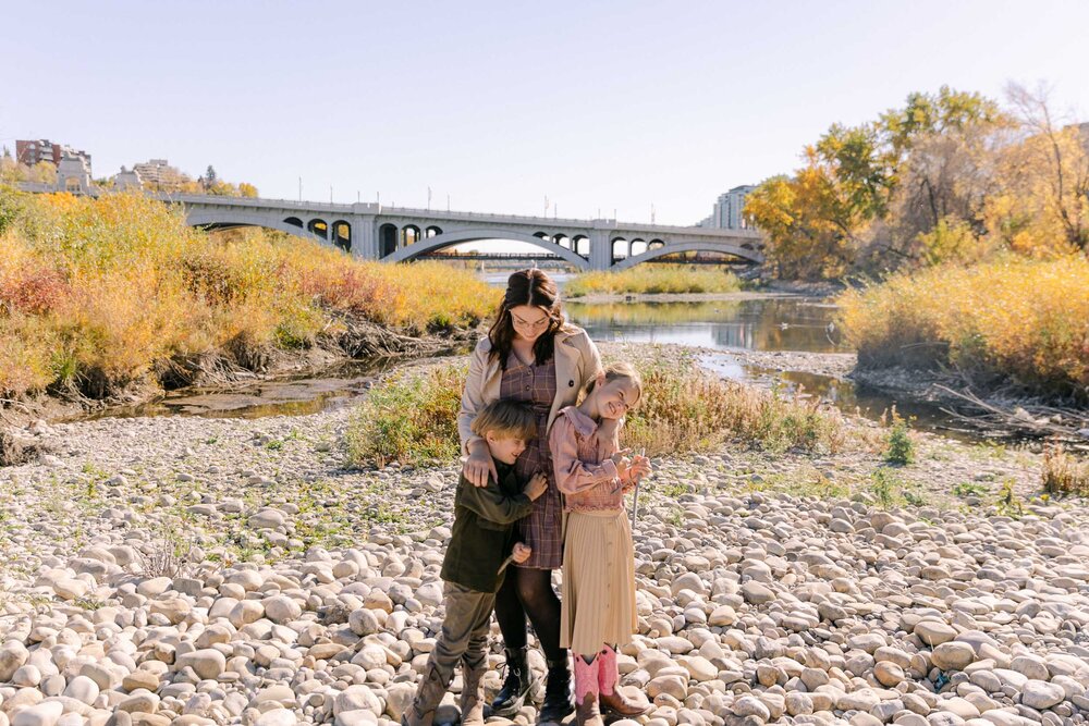 Downtown Calgary Fall Family Things to Do Prince's Island Park Black Sheep Pastry Jennie Guenard Photography