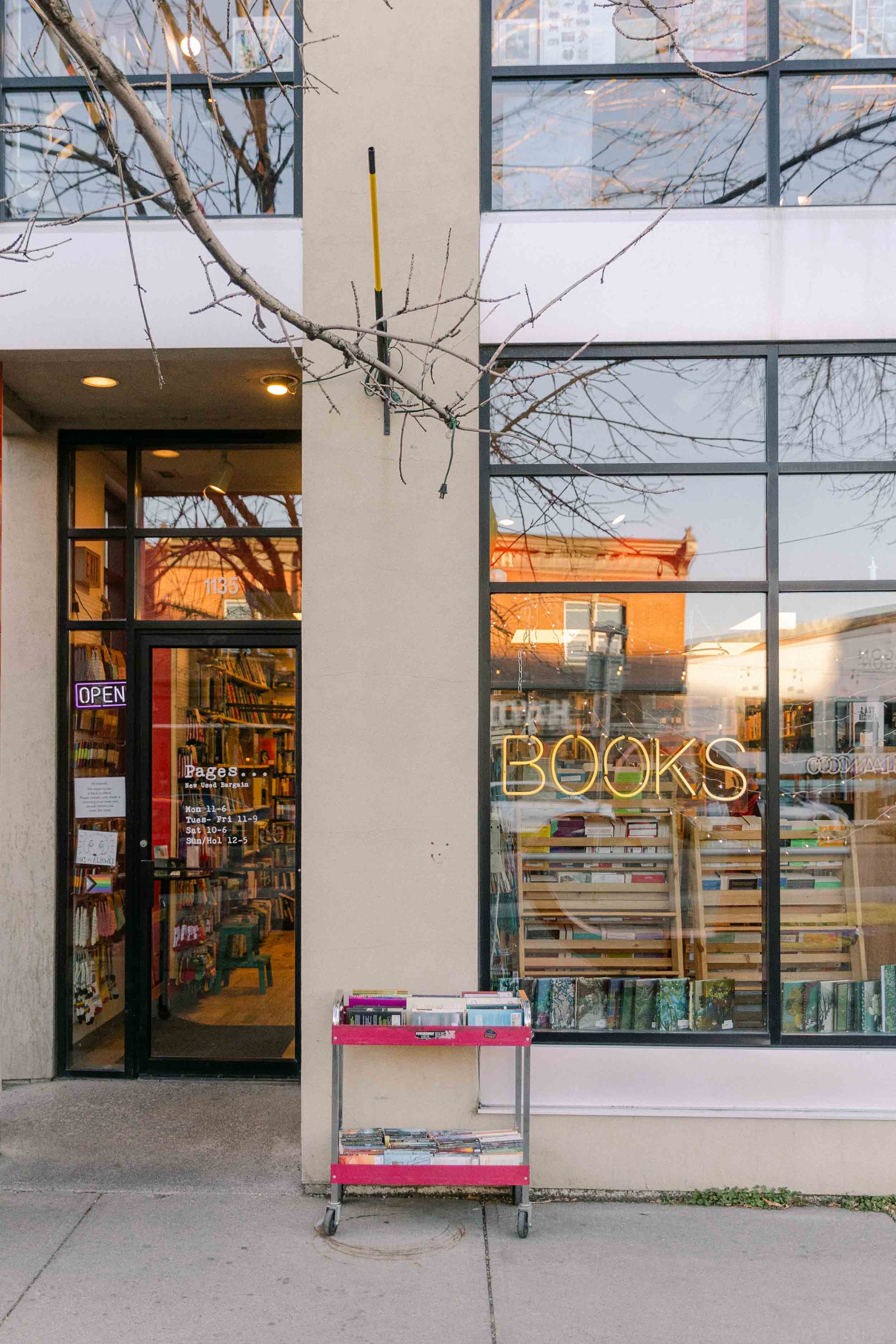 Pages Books on Kensington 5 Best Local Bookstores Calgary Branding Photographer Jennie Guenard Photography