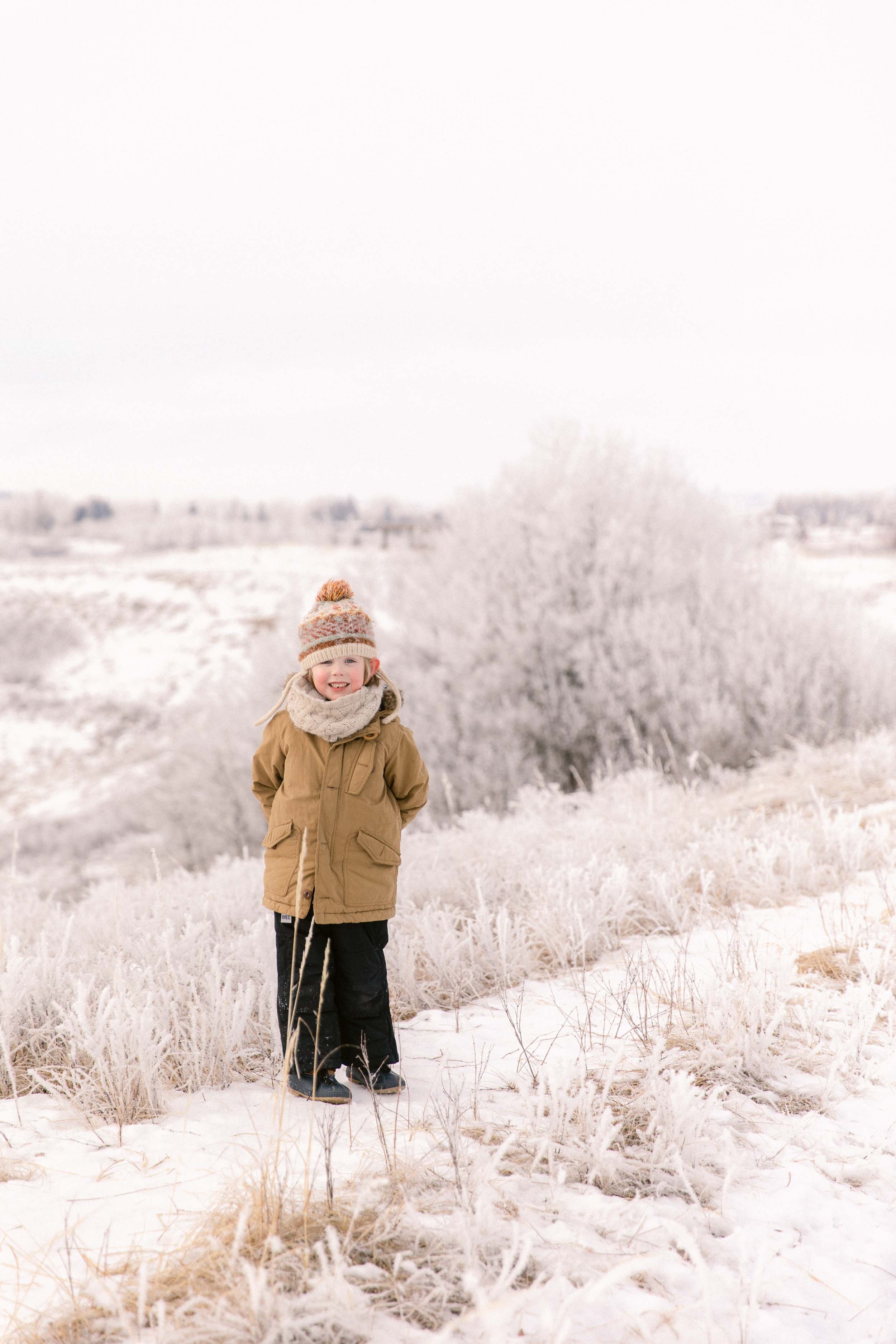 Where to walk in winter With Kids Best Calgary Winter Things to Do With Kids Family Jennie Guenard Photography