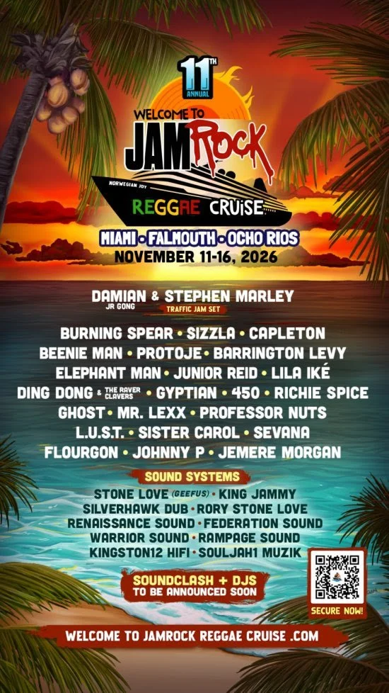 11th Annual Welcome To Jamrock Cruise