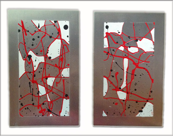 Karen Cooprider's new acrylic on aluminum