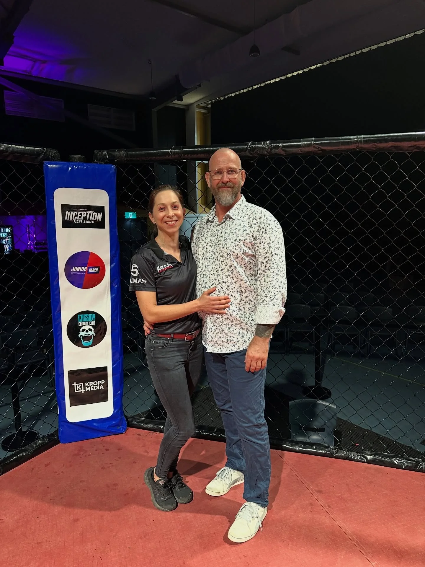 Six years ago I walked into a club and fell down a rabbit hole diving straight into a world I would&rsquo;ve never thought I&rsquo;d be a part of. 🐰🕳️ 

Yesterday, I watched this amazing human put on a banger of a fight show, evolving from a small 