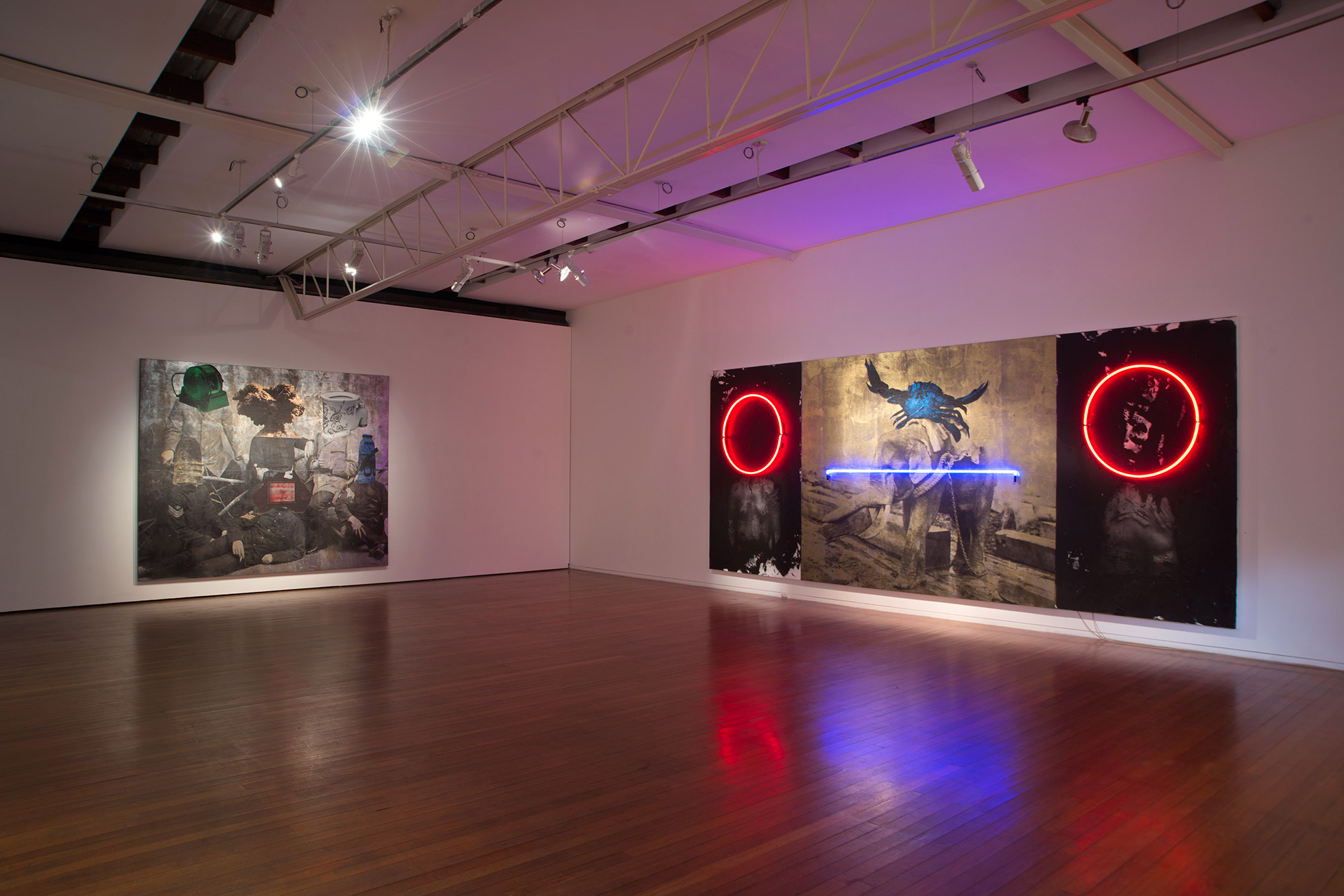 Installation view Space & Time Roslyn Oxley9 Gallery 3 June - 2 July, 2016
