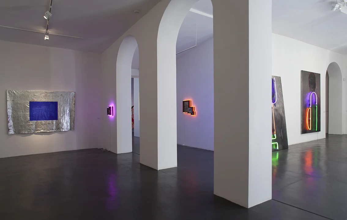 Installation view Space & Time Galerie Natalie Obadia, Cloître Saint-Merri, Paris May 28 – July 23, 2016