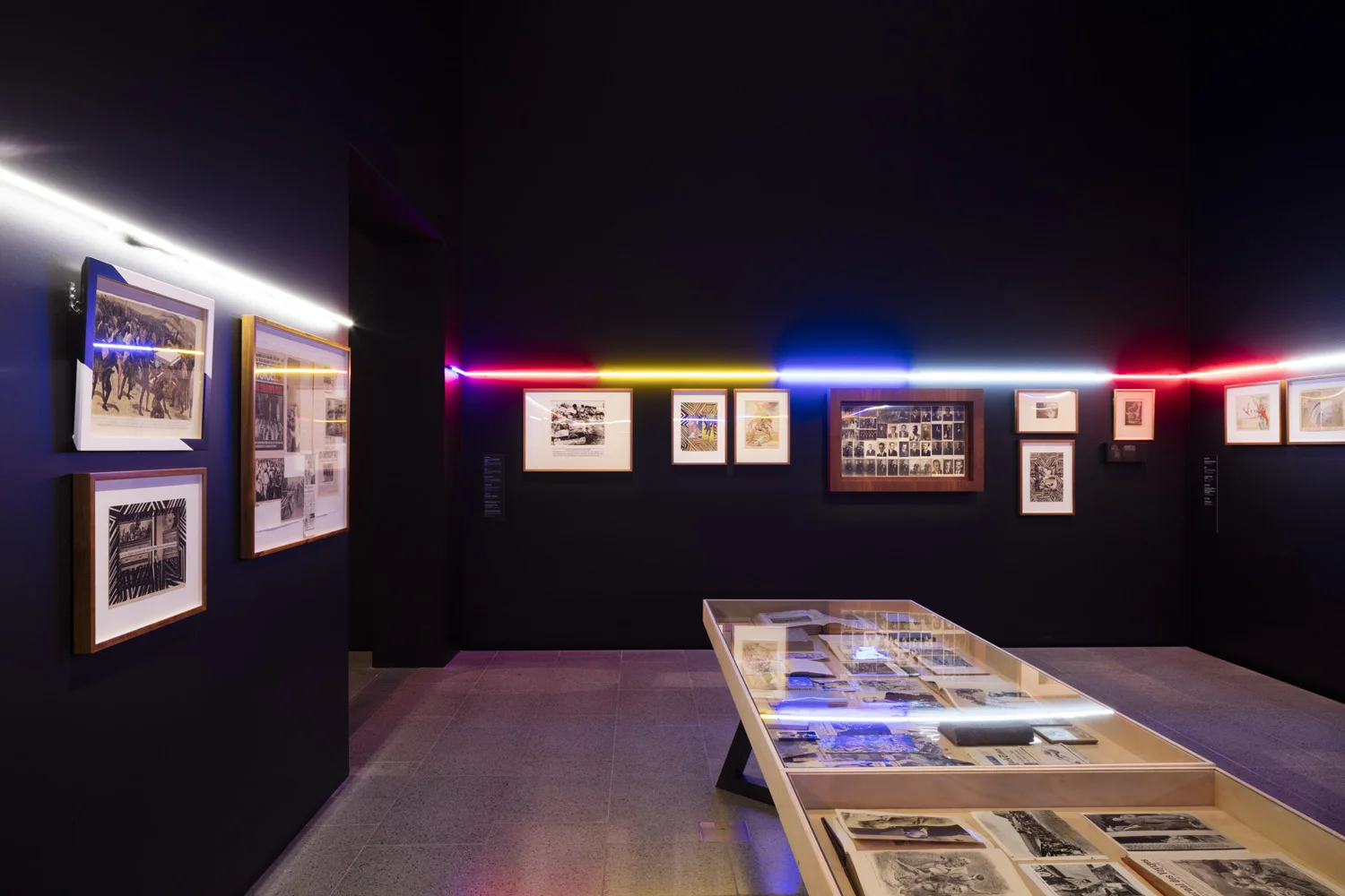 Installation view The Right to Offend is Sacred National Gallery of Victoria, Melbourne March 3 – June 4, 2017 Photo: Dianna Snape