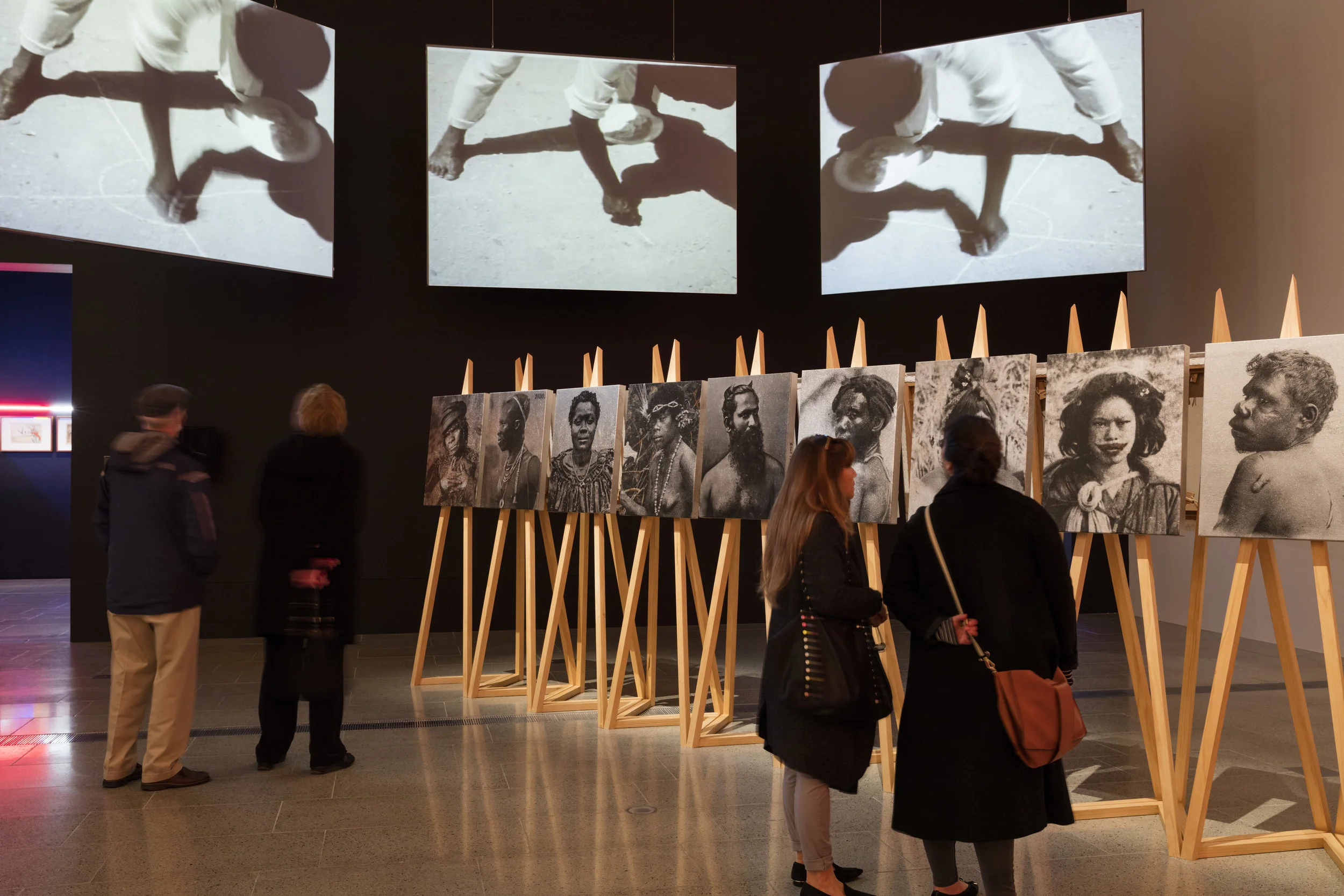 Installation view The Right to Offend is Sacred National Gallery of Victoria, Melbourne March 3 – June 4, 2017 Photo: Dianna Snape