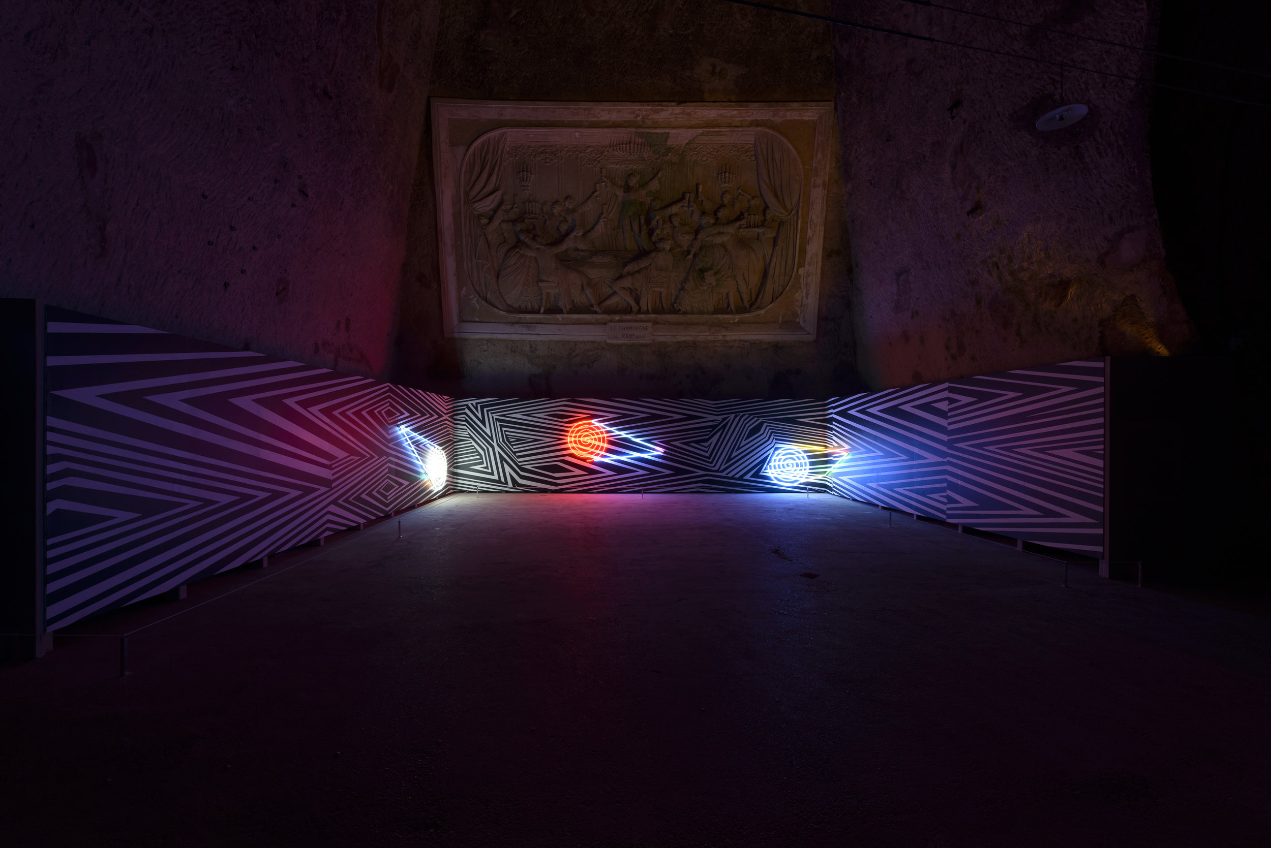 Installation view LOOP: A map of how the world operates , 2008 Installation at Pommery Experience #13: GIGANTESQUE! Pommery, France 14 October 2016 - 31 May 2017