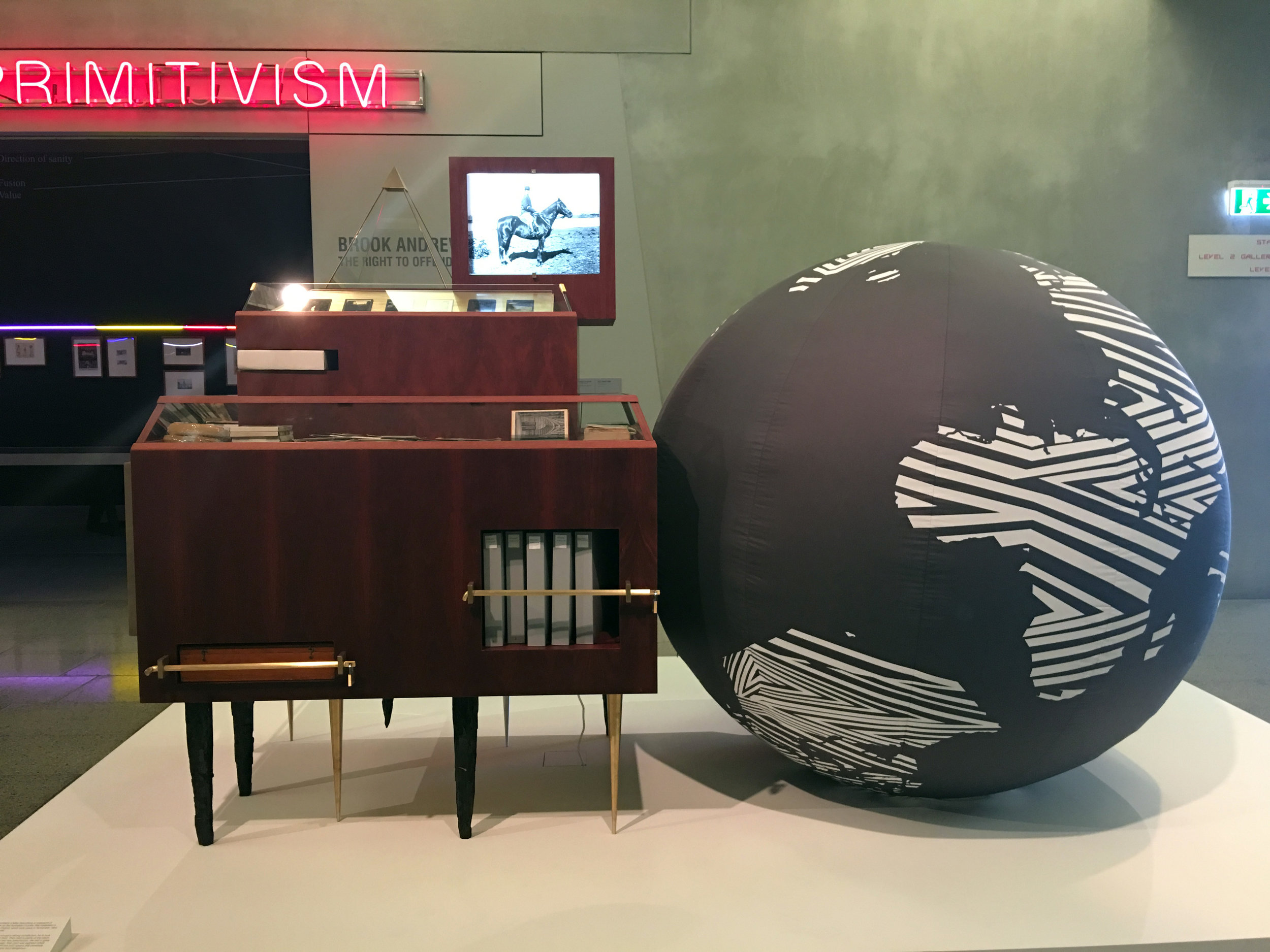  Installation view   The Right to Offend is Sacred  National Gallery of Victoria, Melbourne March 3 – June 4, 2017  Photo: Dianna Snape 