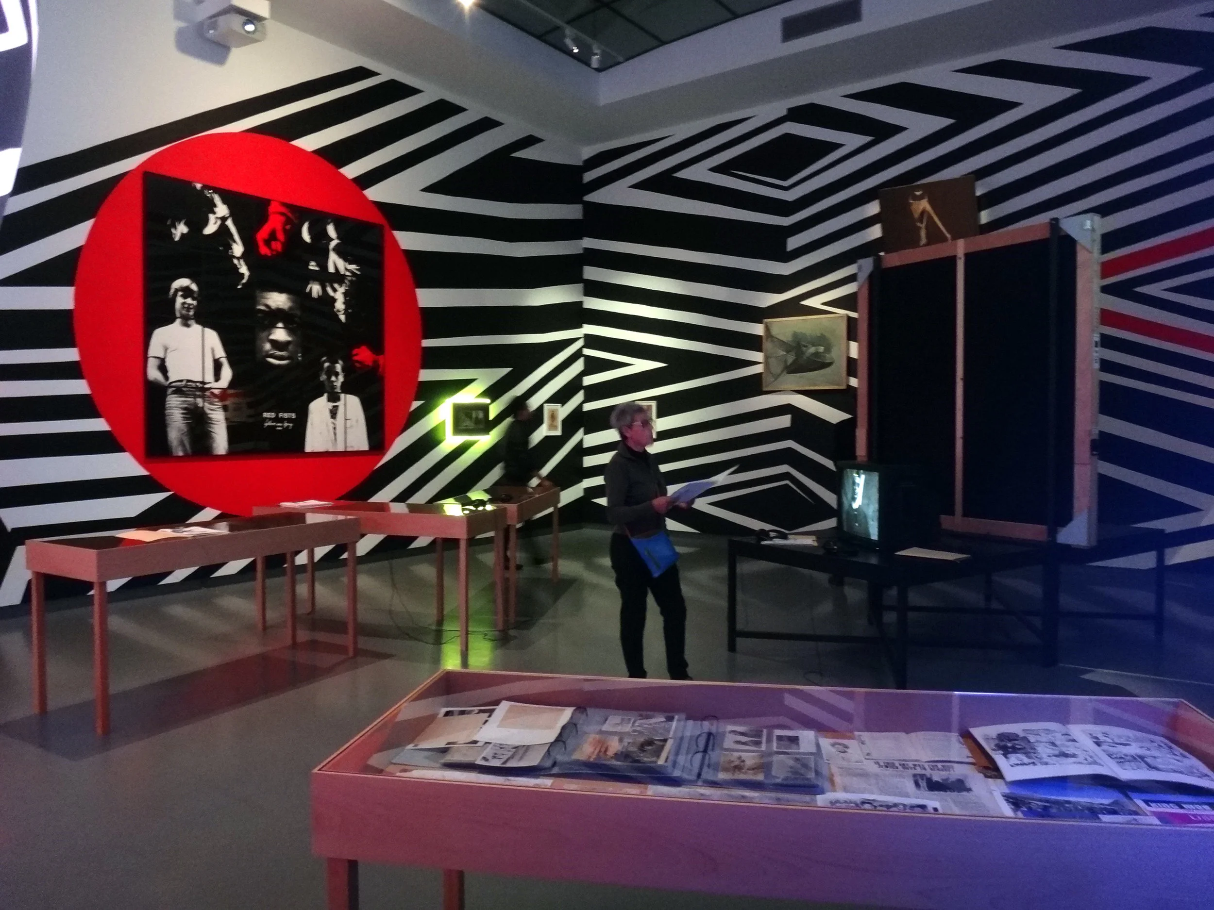 Installation view AHY-KON-UH-KLAS-TIK Museum intervention, Van Abbemuseum, Eindhoven 15 September - 31 December 2017