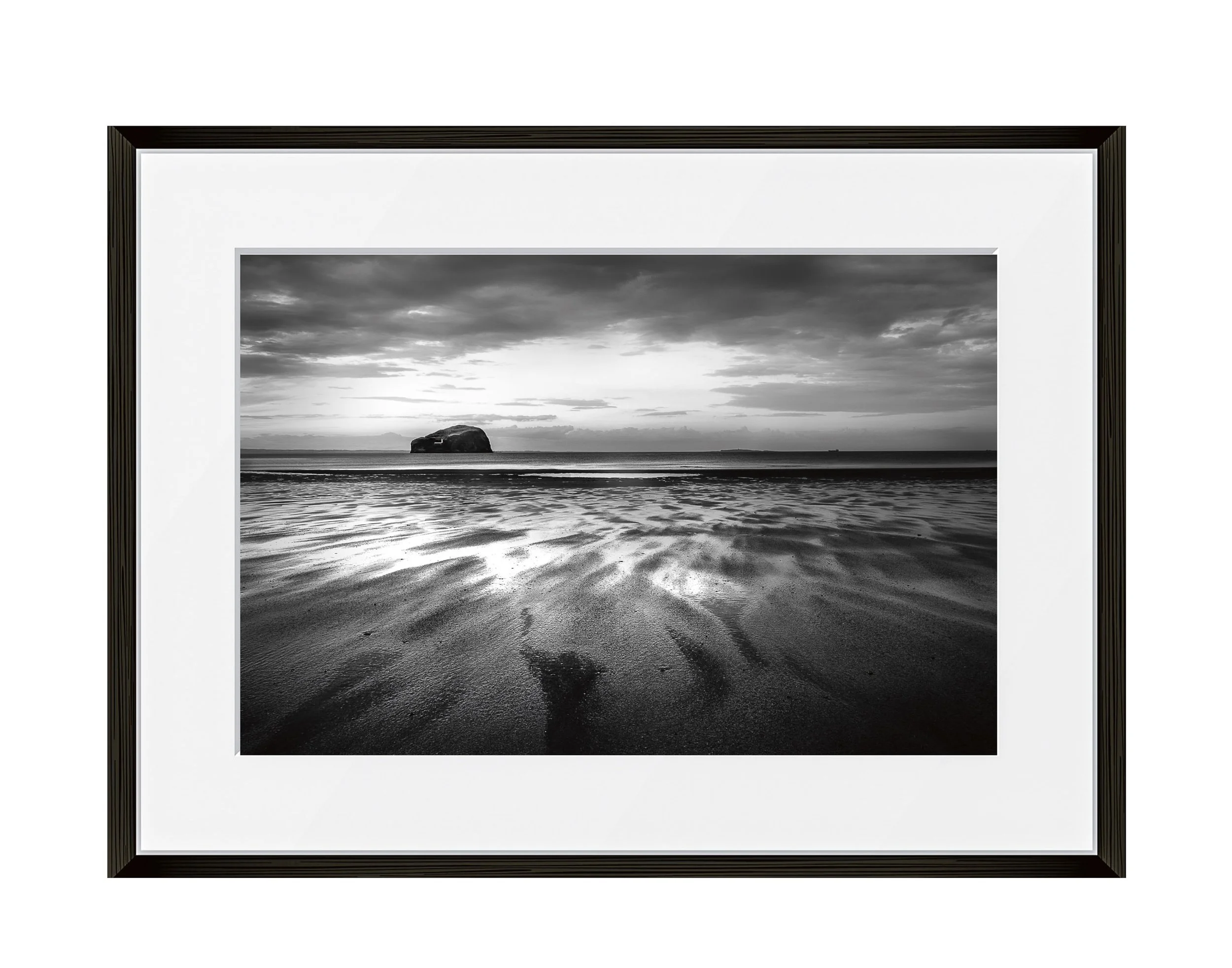 Bass+Rock+Lightroom+Black+Framed+Print.jpg