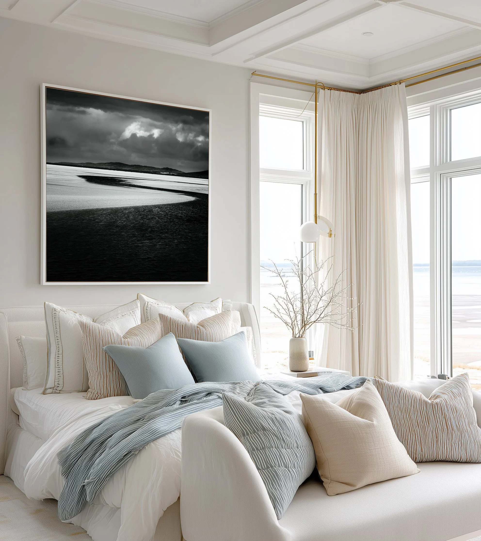 34Bed and sofaRhapsody at Seilebost - black and white photograph-2.jpg