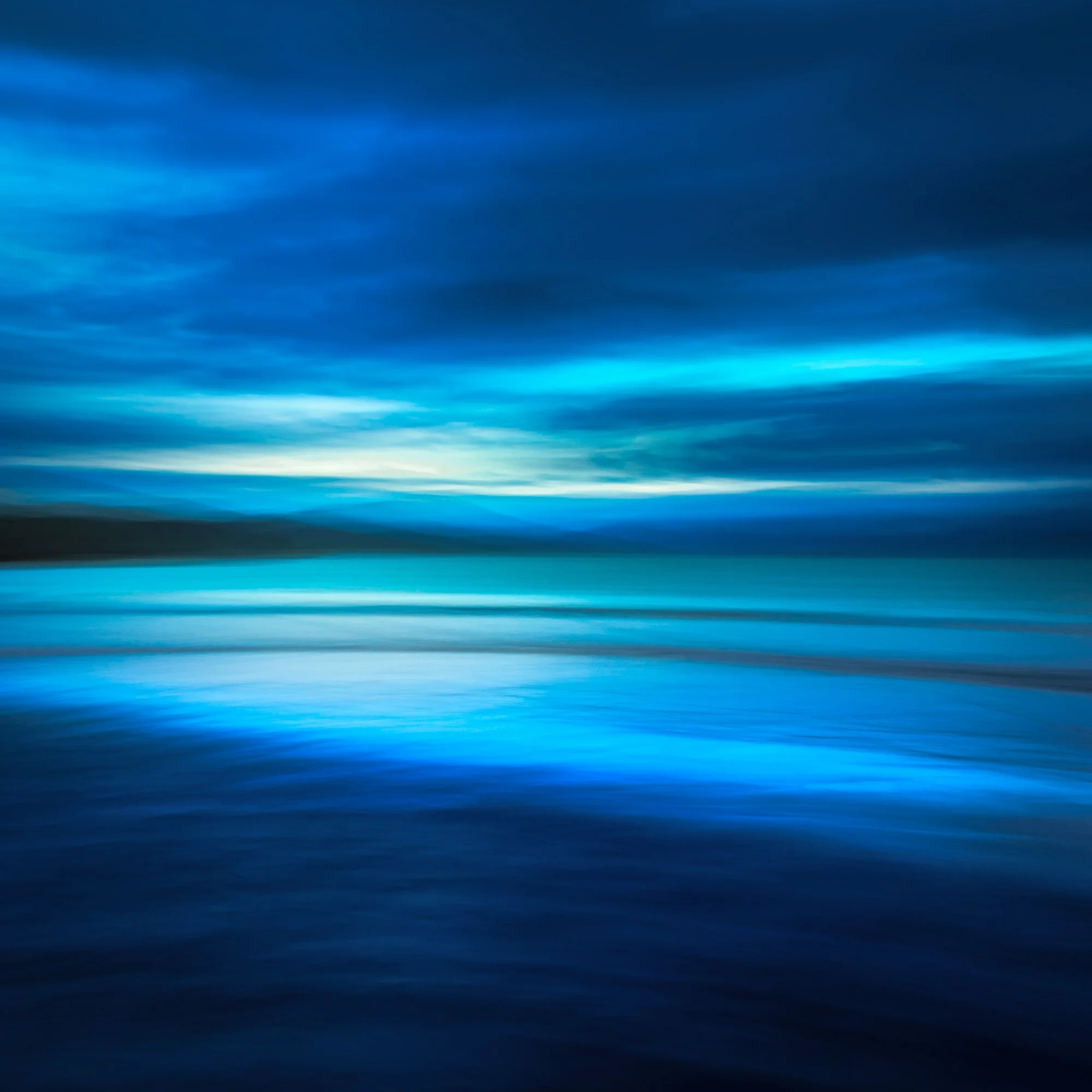 Sapphire Seas - Blue Coastal Wall Art
