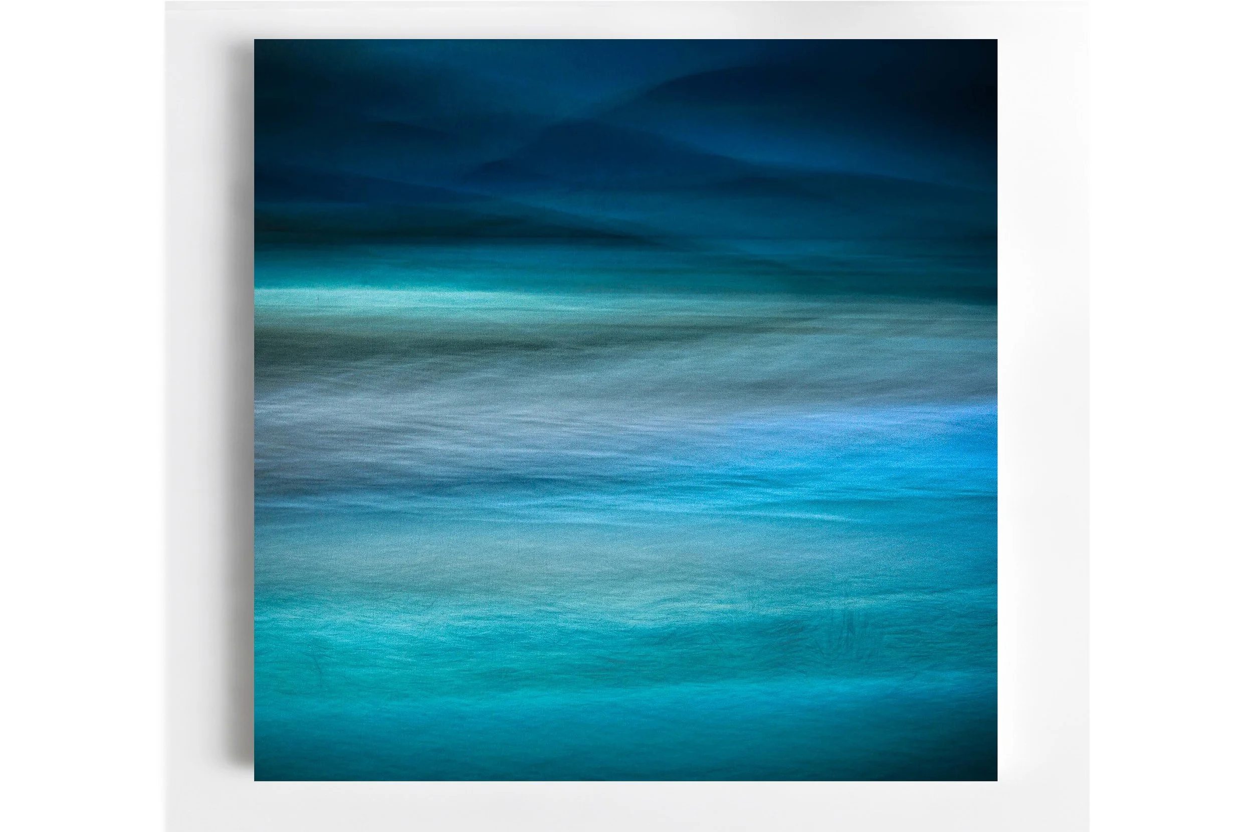Blue Beyond Blue | Oversized Coastal Art