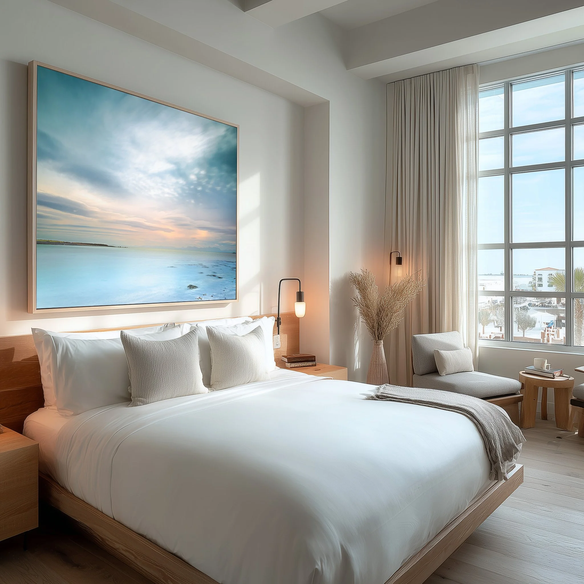 7Hotel bedroom 1Where the sea mmets the sky.jpg