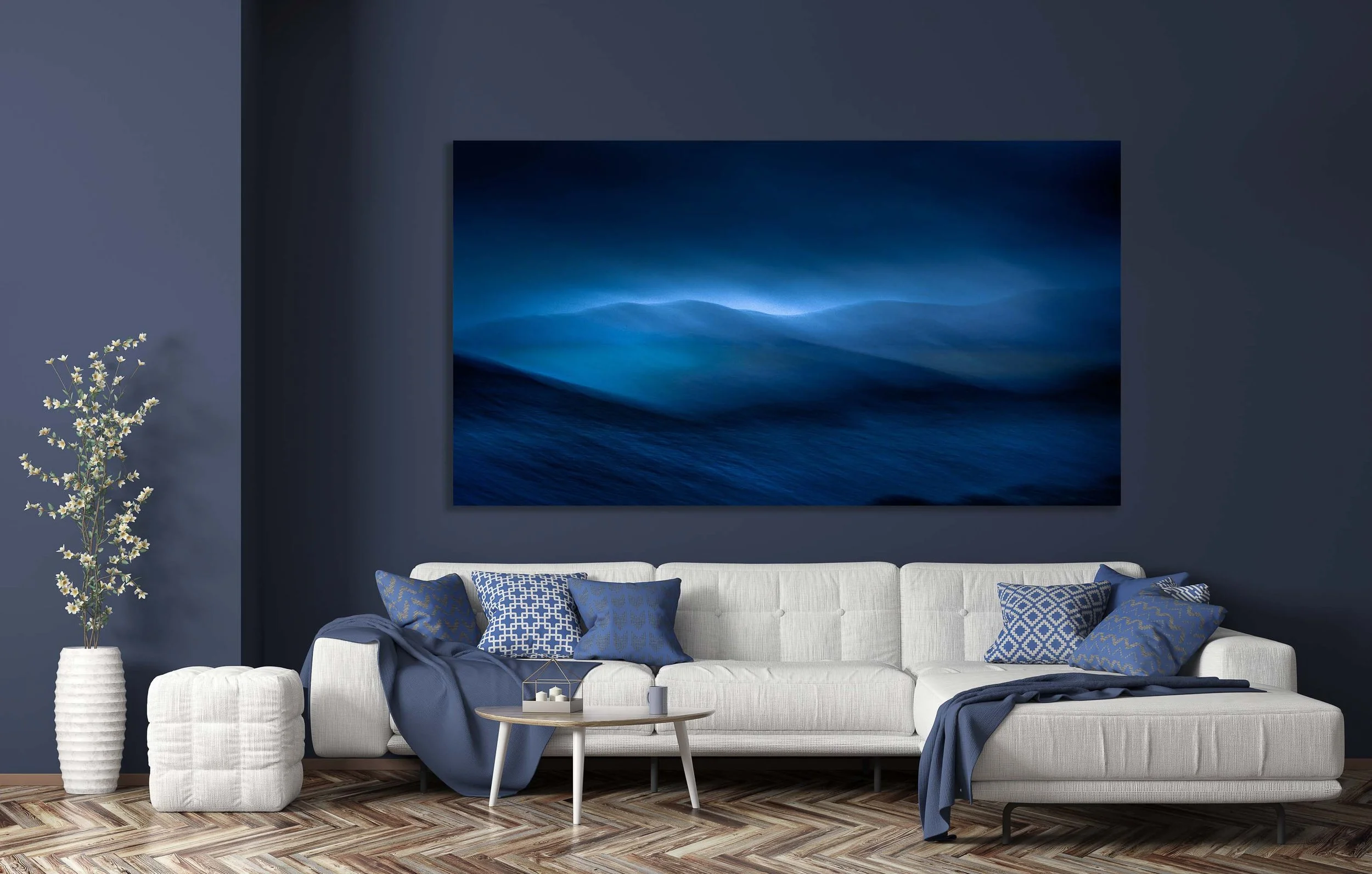 30Navy Blue white sofa 1The Space Between Mountains.jpg