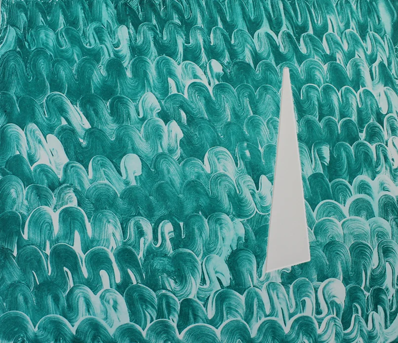 the wonders - alexander, 2014 / copper plate etching on paper / 40cm x 36cm