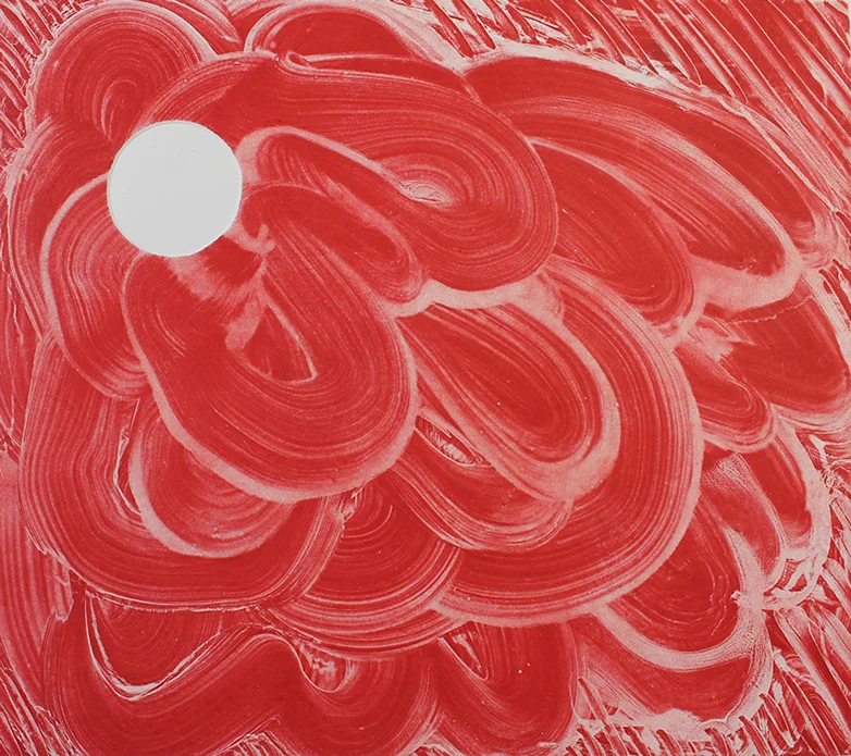 the wonders - zeus, 2014 / copper plate etching on paper / 40cm x 36cm
