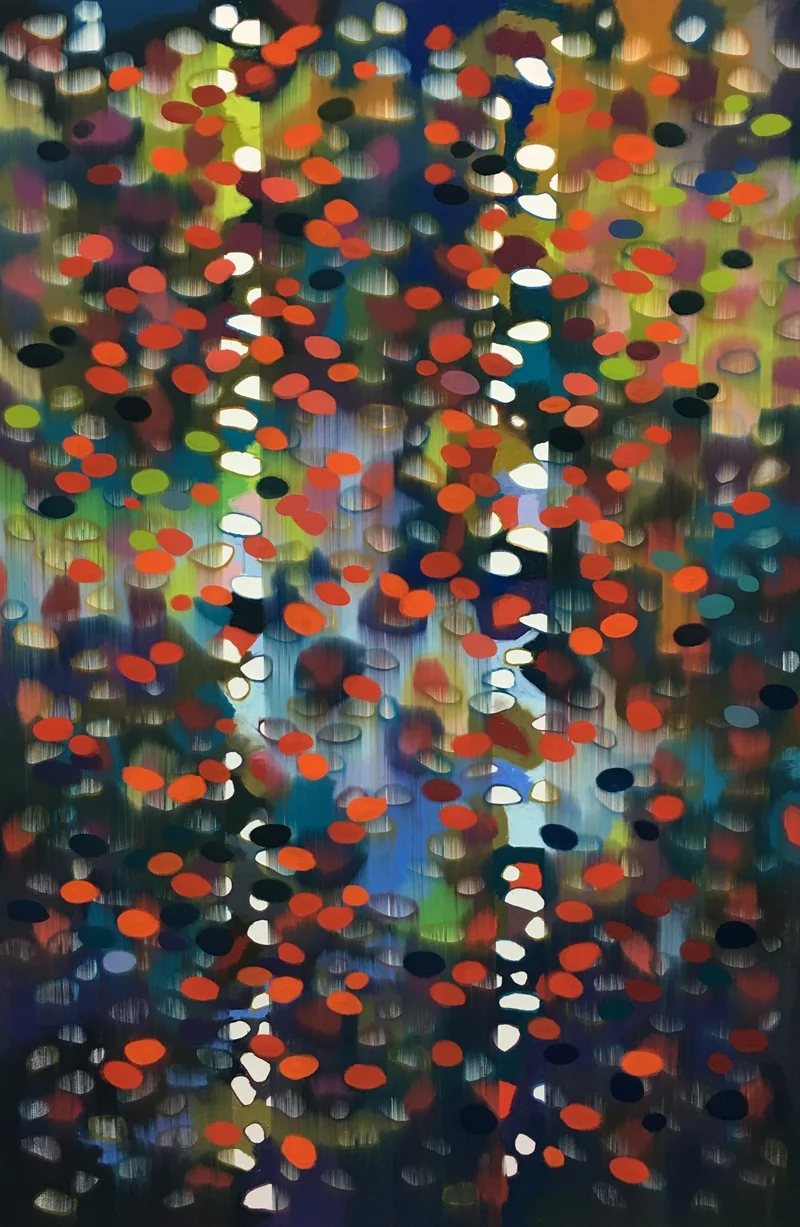 The Golden Mean / Pastel on paper / 152cm x 102cm / 2018