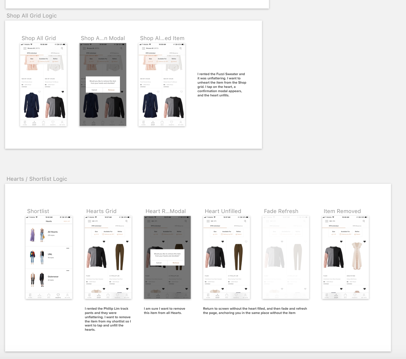 ANNOTATING UX LOGIC