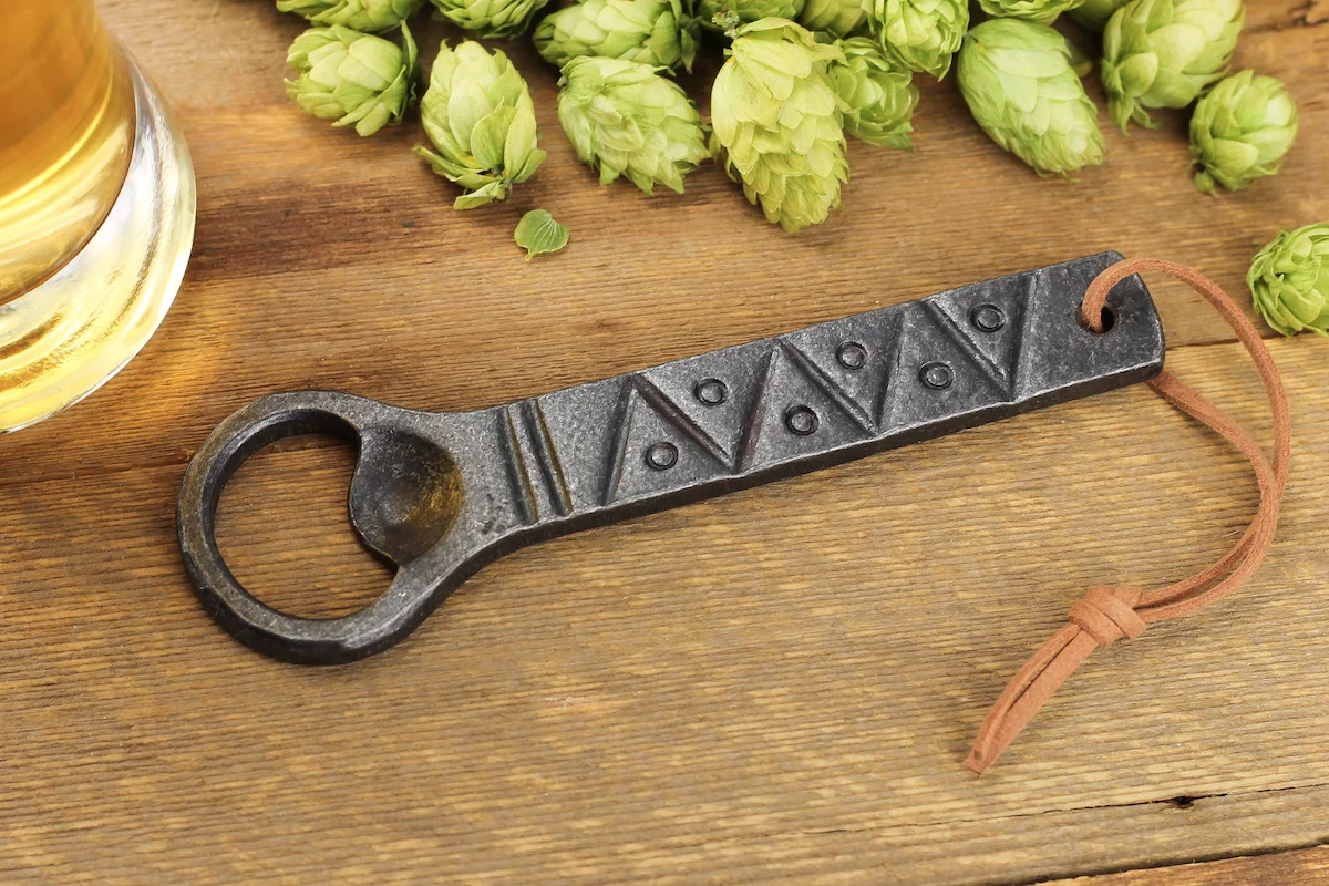 Dakota Bottle Opener, Hand Forged