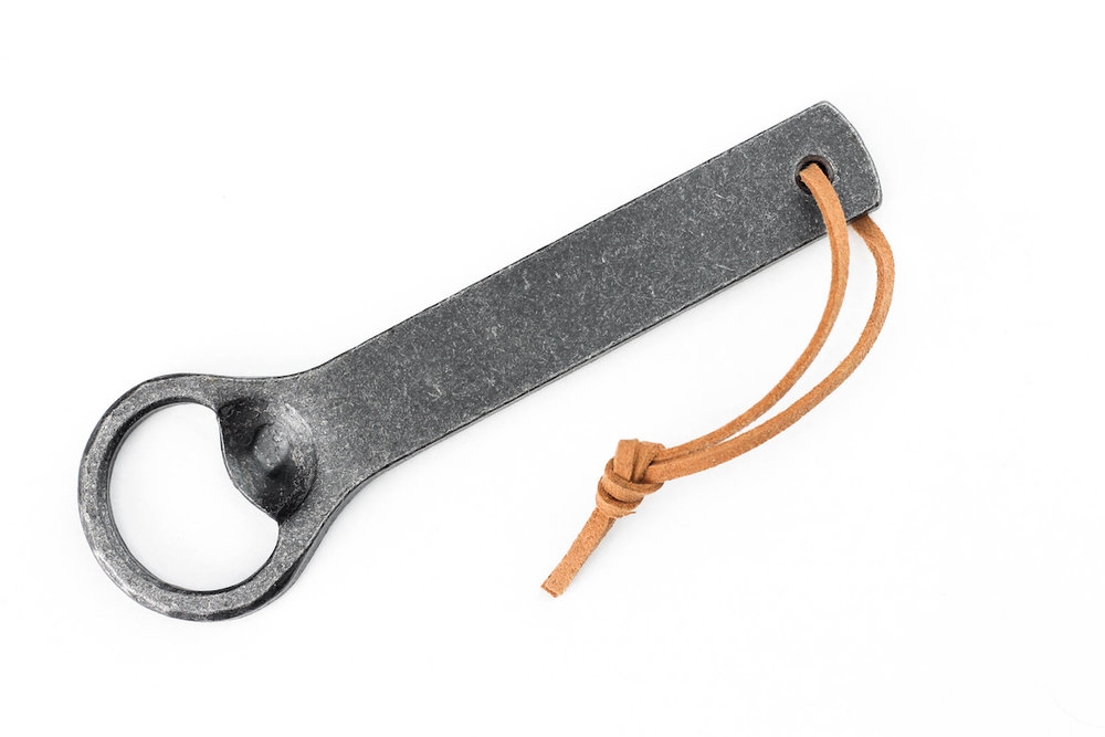 Hand Forged Bottle Opener — Black Dog Ironworks