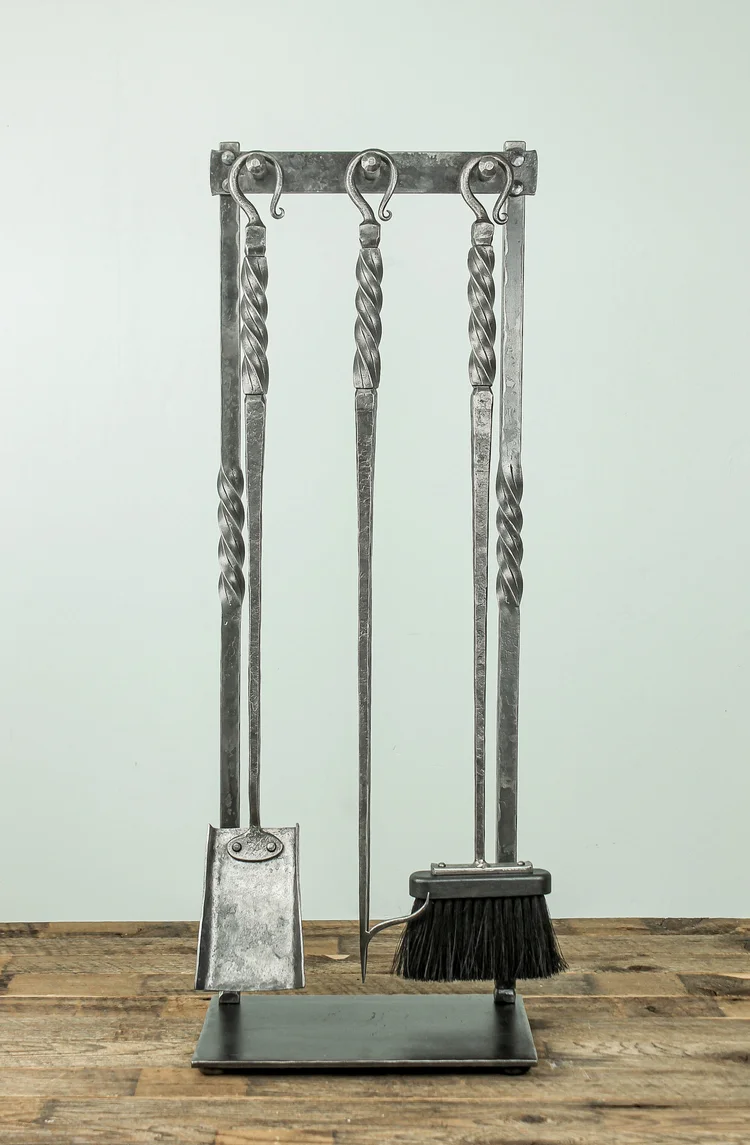 Classic Fireplace Tool Set — Black Dog Ironworks