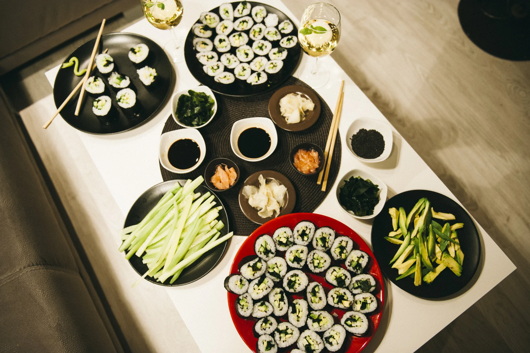 Wegetariańskie sushi