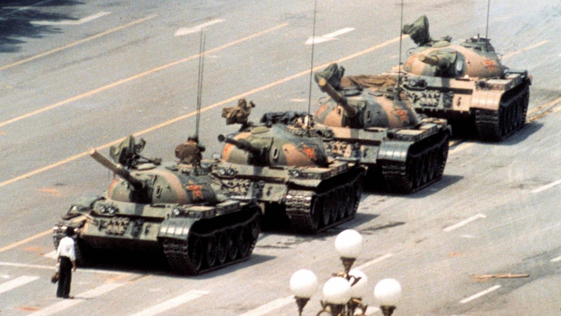 Tank Man - Jeff Widener