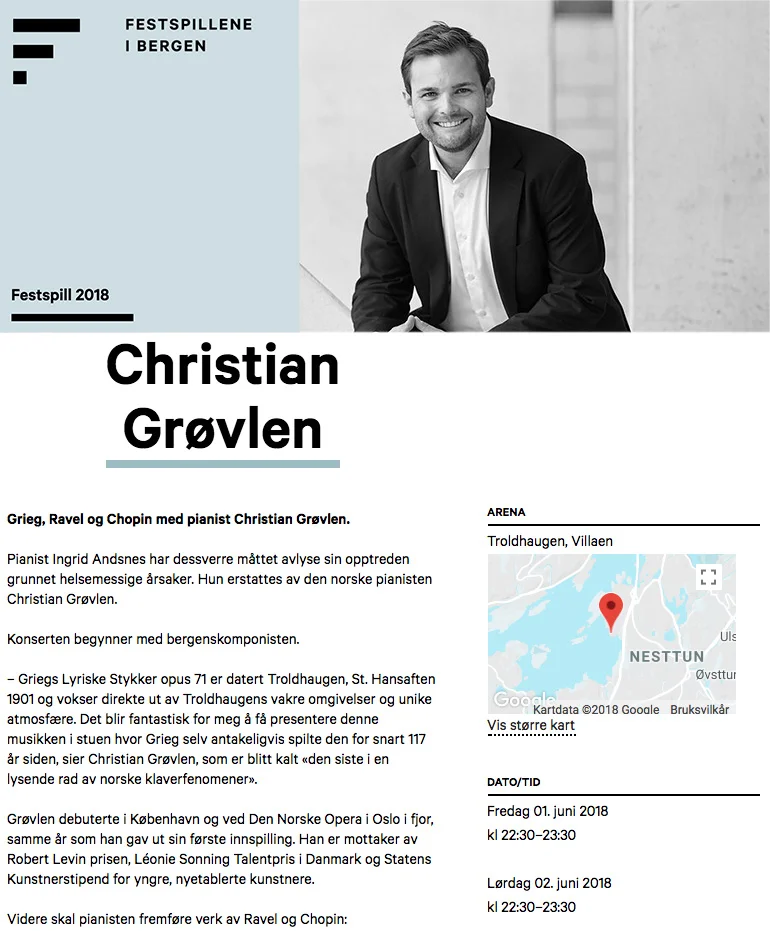 FESTSPILLENE I BERGEN