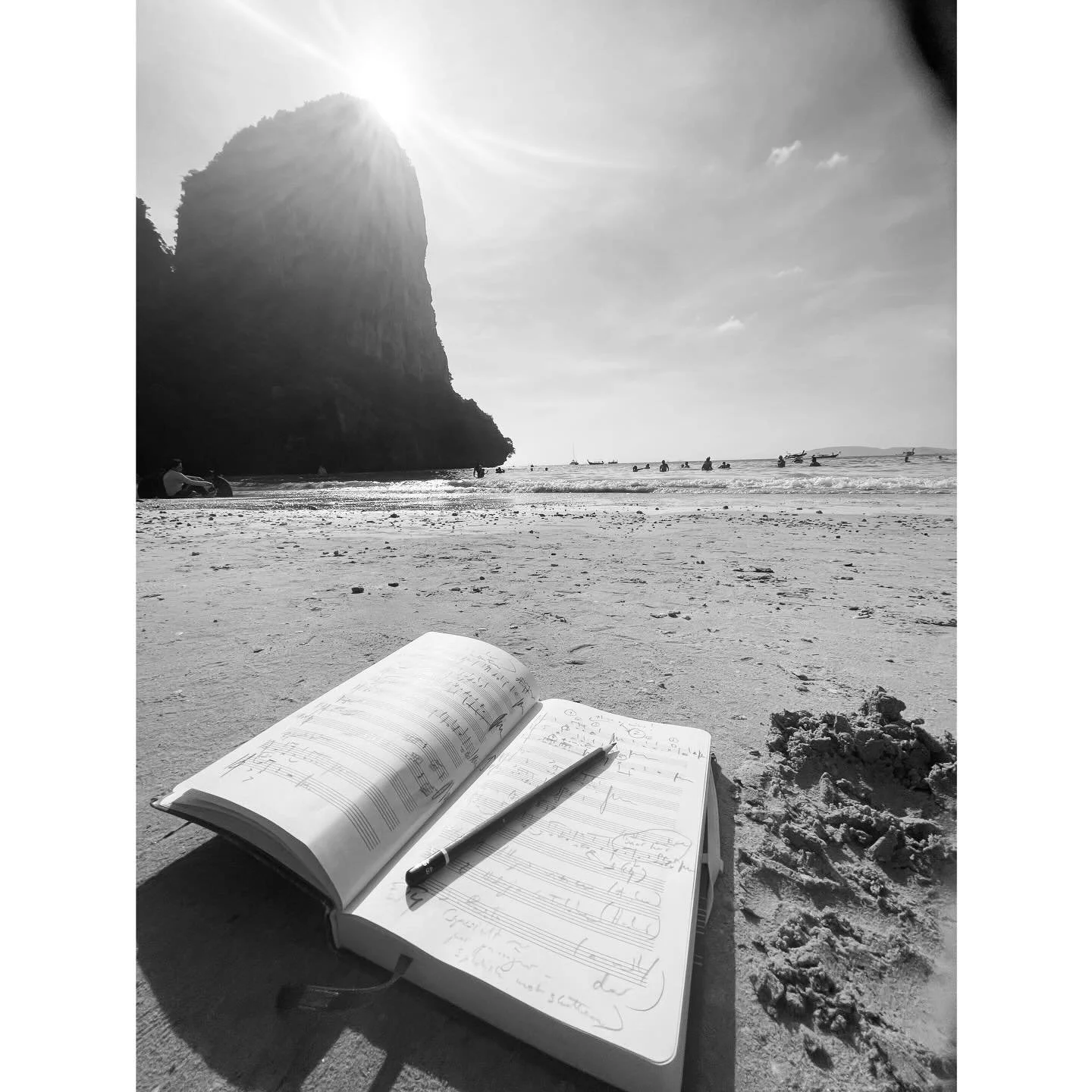 ✨Working on a new piece in a new place. Grateful for the space, the light, and the quiet hours this journey is giving me &mdash; ideas finding their shape far from home.✨

#composer #newmusic #creativeprocess #inspiration #thailand