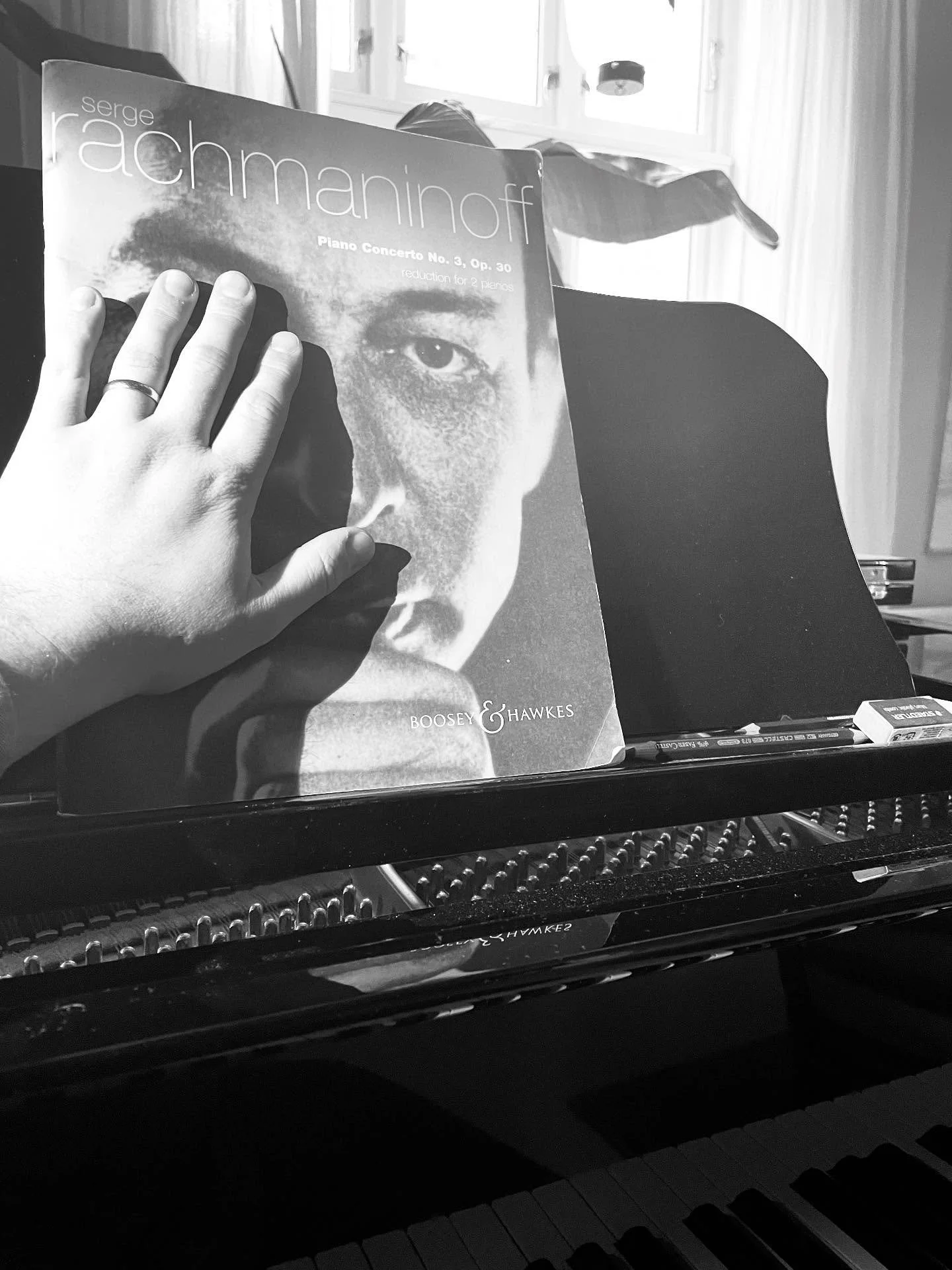 🤦🏻&zwj;♂️Last week of Camp Left Hand on this piece. A demanding, fun and rewarding journey. 💥 #pianist #rachmaninoff #piano #concerto #lefthand