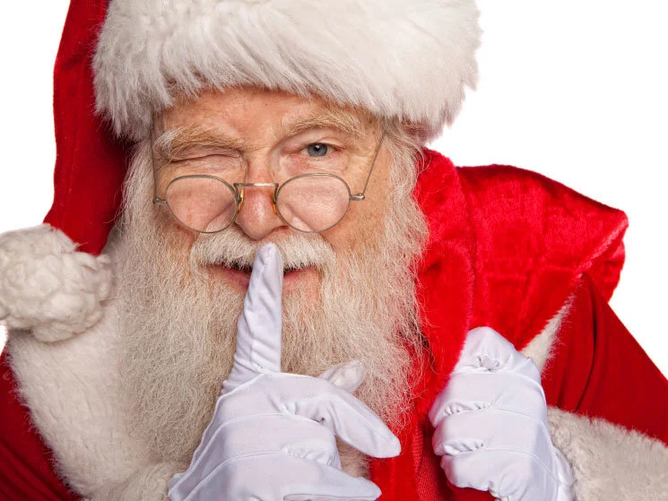 Don’t tell anyone that I am coming to the MSTERIO Xmas Party!!! From Santa