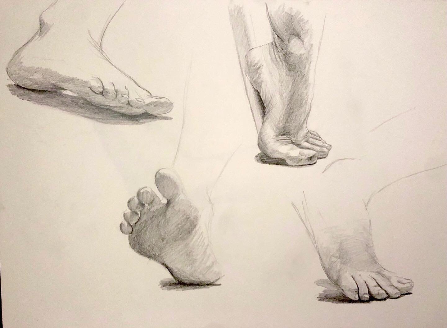 Hm. Hm. Found out im good at drawing feet yesterday