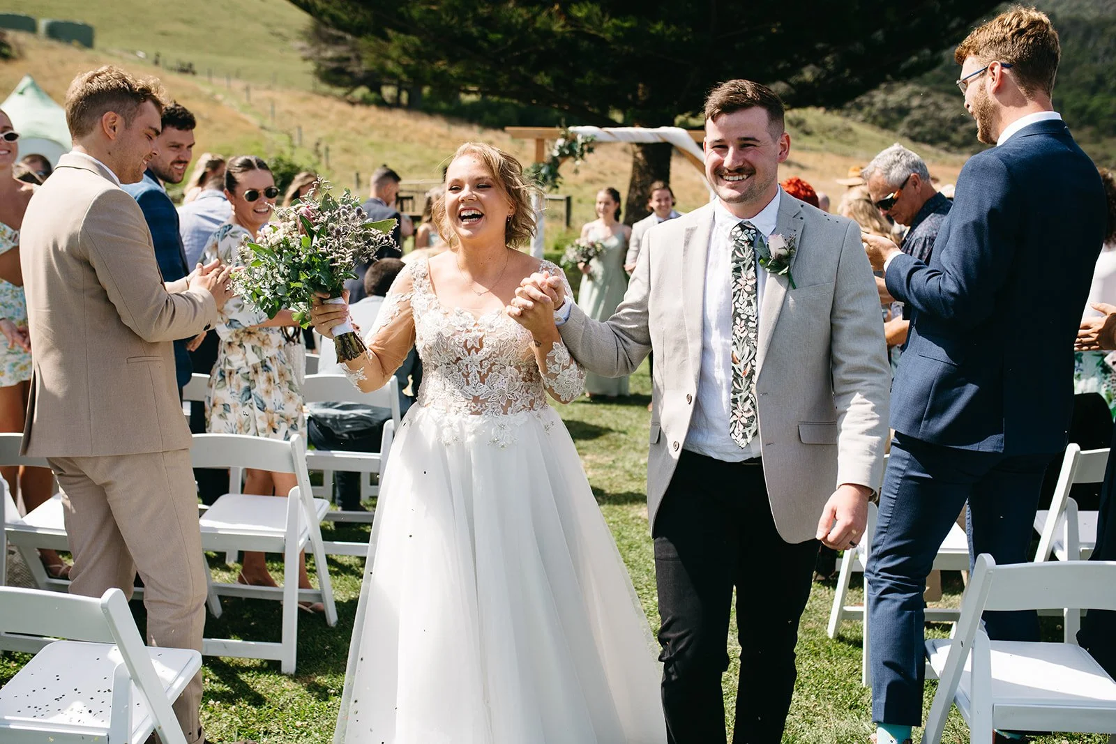 Jimmy and Tegan, Apollo Bay Wedding