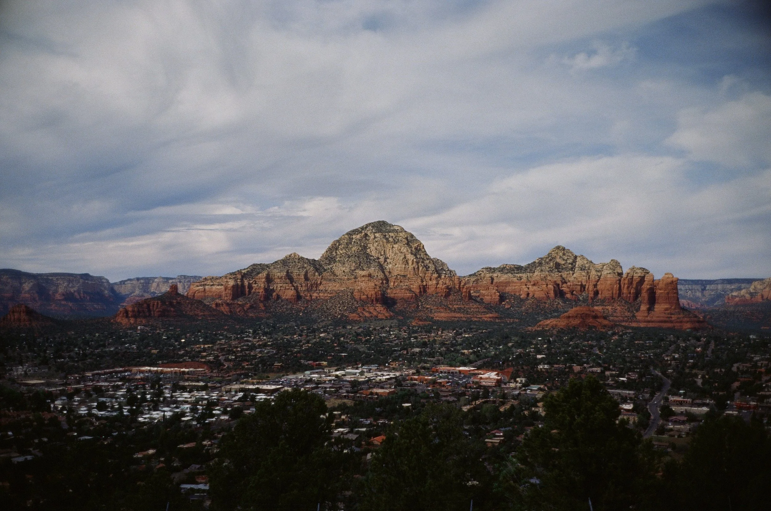 Sedona Arizona view from airport mesa