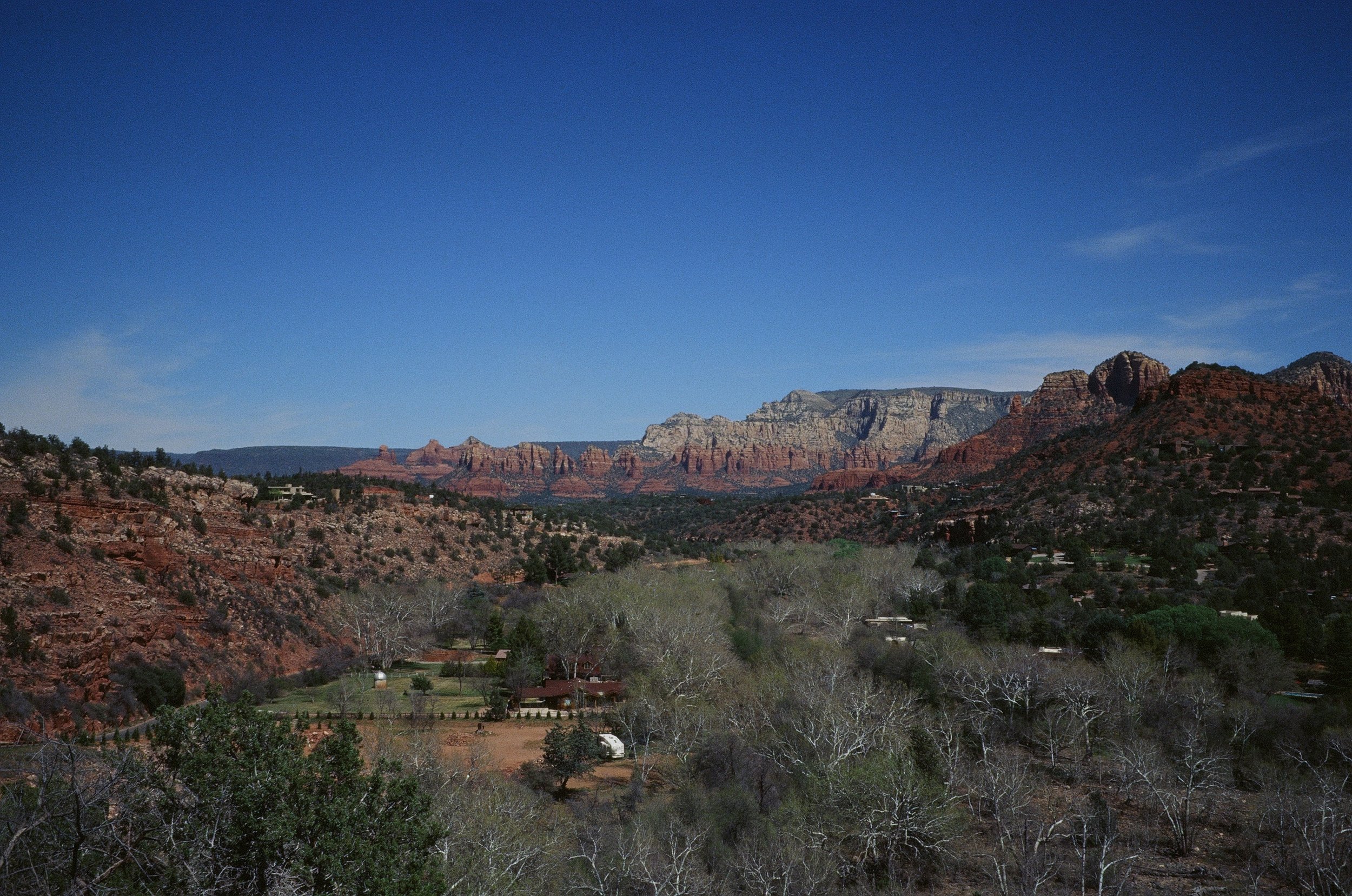 Sedona Arizona Red Rock Road Scenic Drive