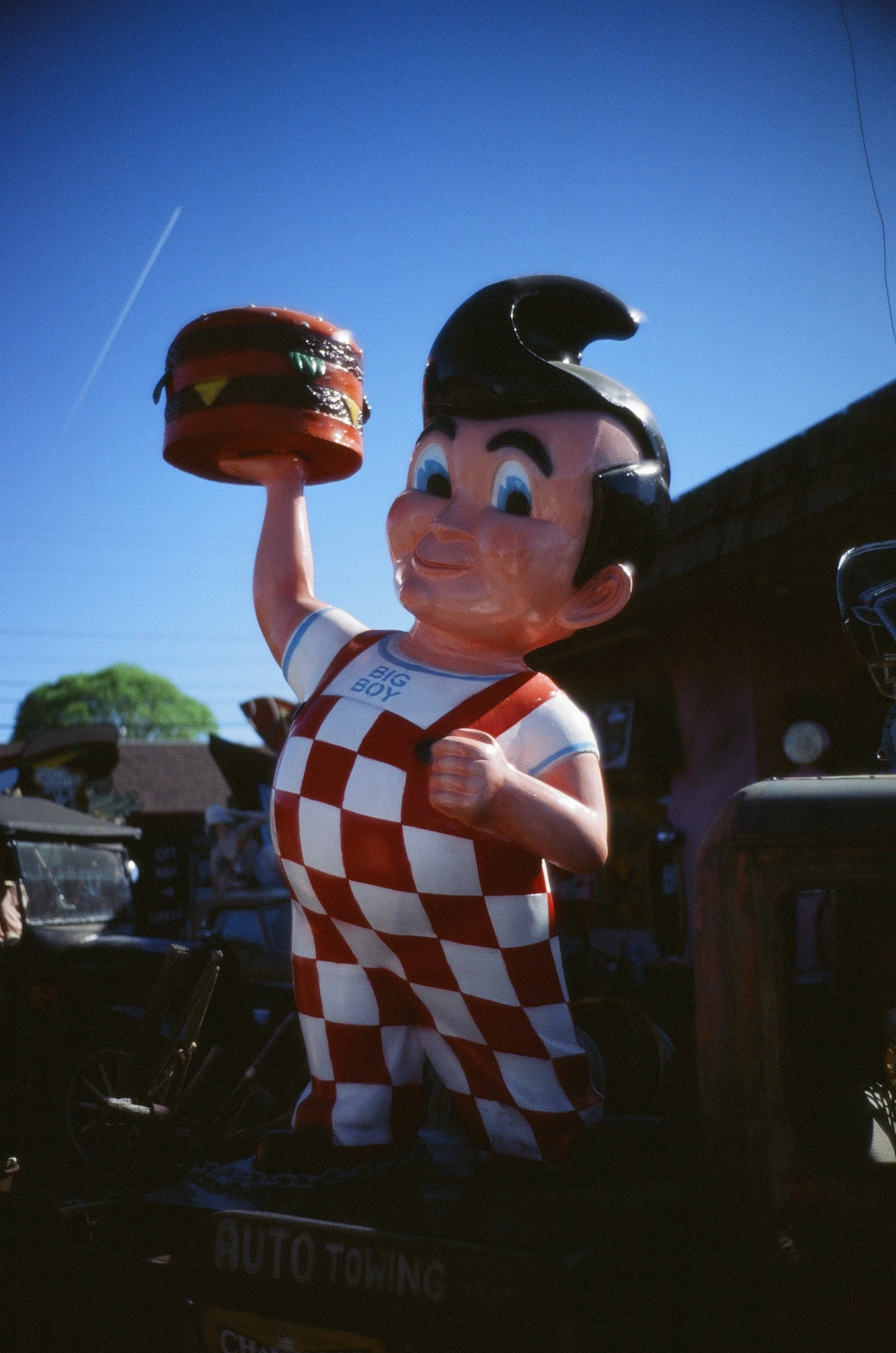Big Boy vintage Americana sculpture in Williams Arizona Route 66