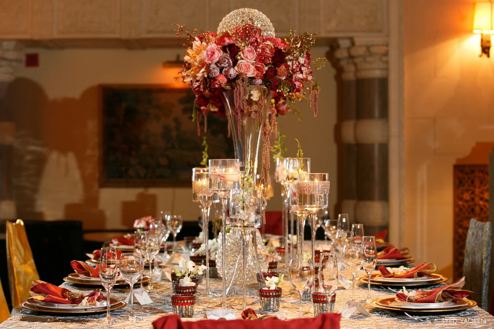 Marsala Wedding Decor by Navjot Design | Dallas Wedding Designer and Couture Florist | SYPhotography