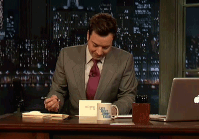 Jimmy Fallon is the king of thank you notes. 