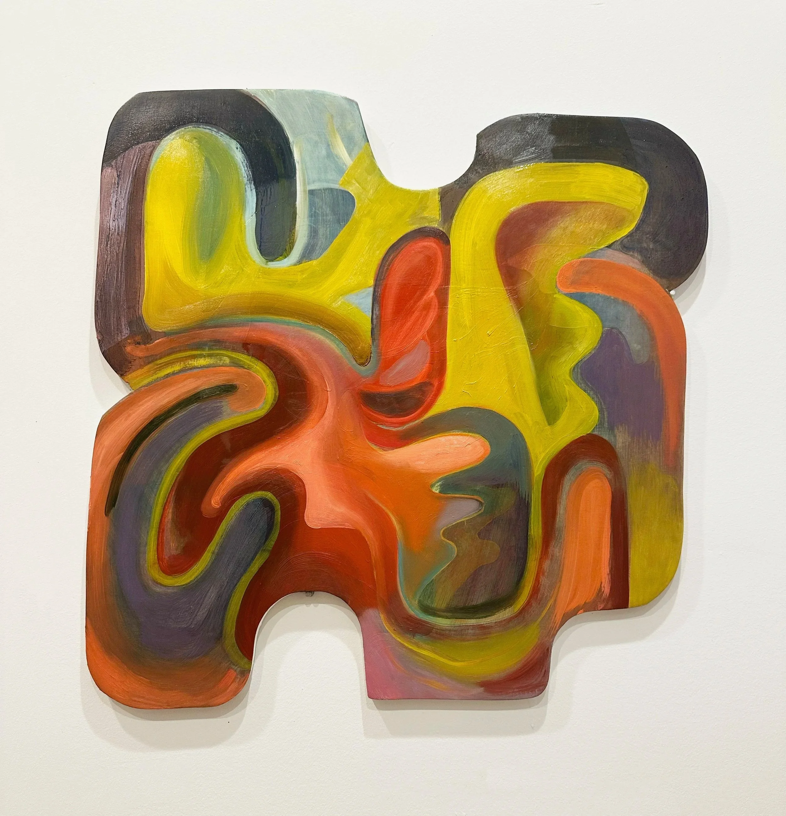   Swell , 2026  Oil on panel 