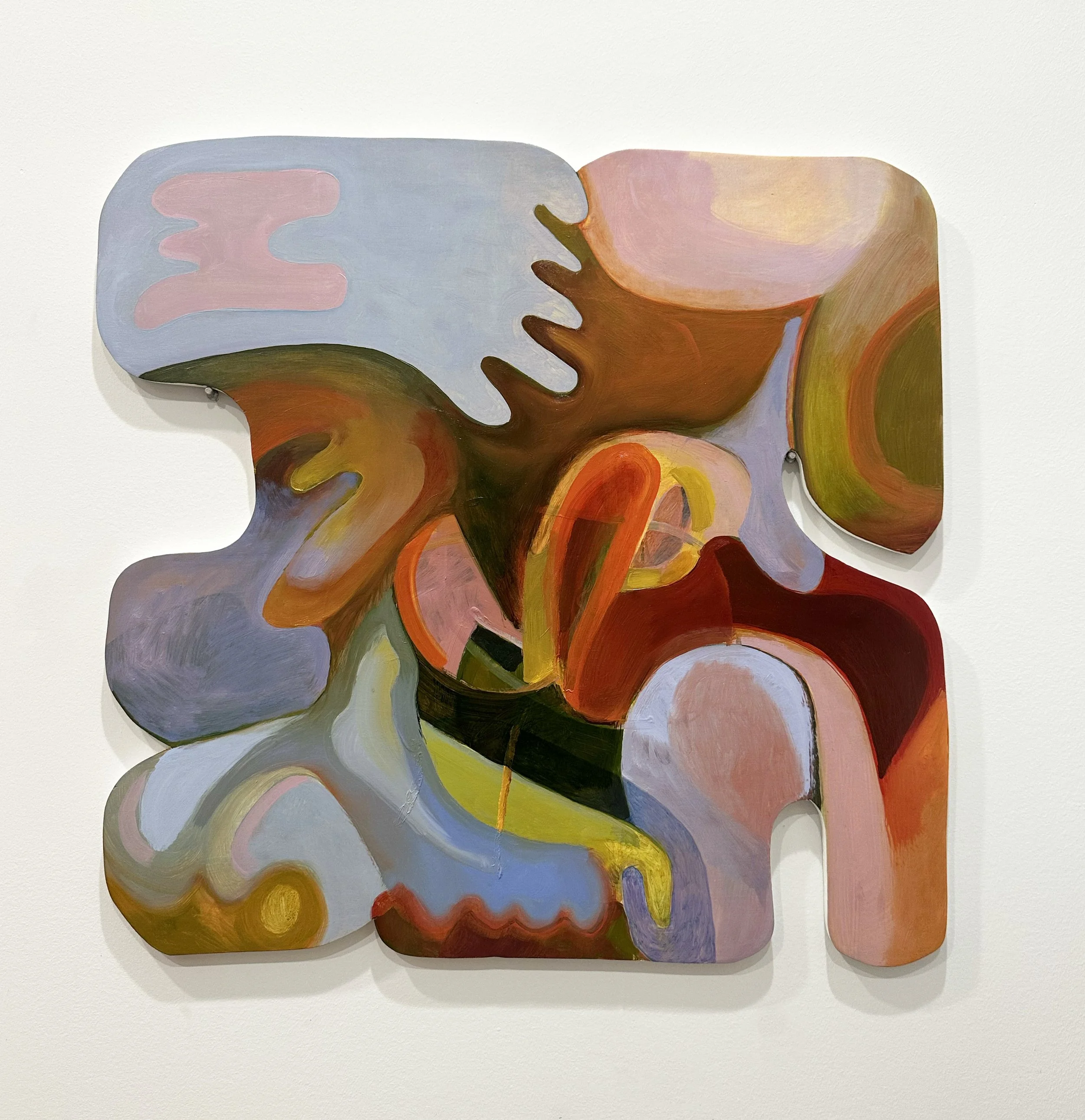   Pulse , 2026  Oil on panel 