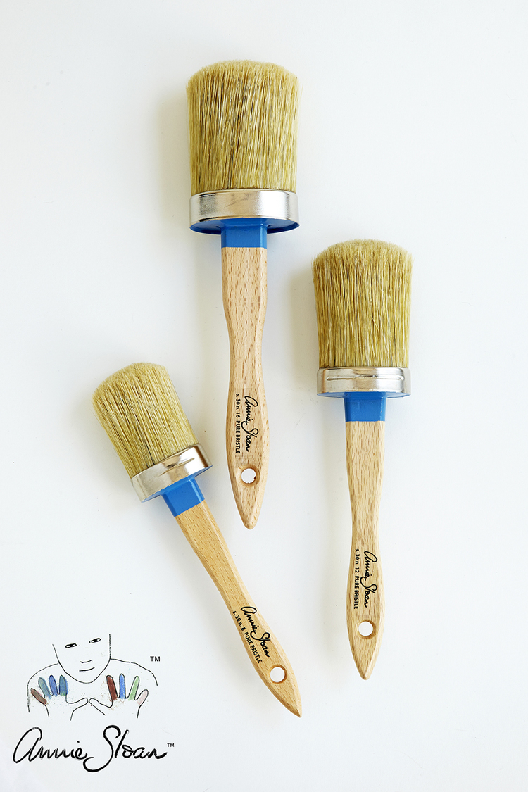 Natural Pure Bristle Brushes- by Annie Sloan — Silk and Sage Design Studio