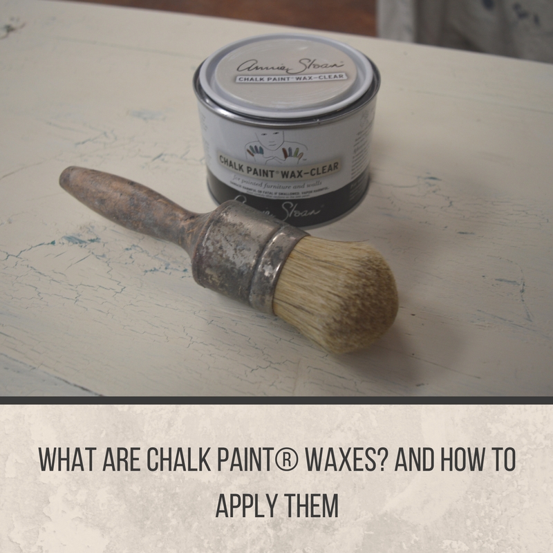 What are Chalk Paint® Waxes and How to Apply Clear Wax — Silk and Sage  Design Studio