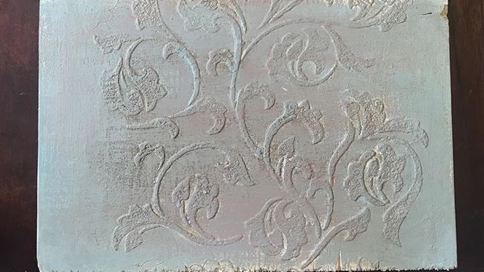 How to Add a Metallic Finish and Textured Pattern to Your Canvas Art -  Artisan Enhancements