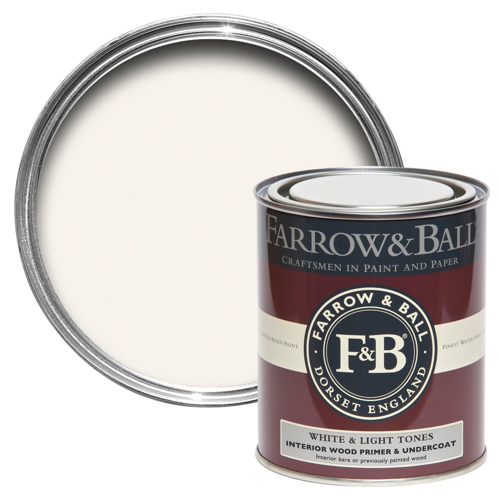 Farrow & Ball All White Paint 750ml Full Gloss NO.2005
