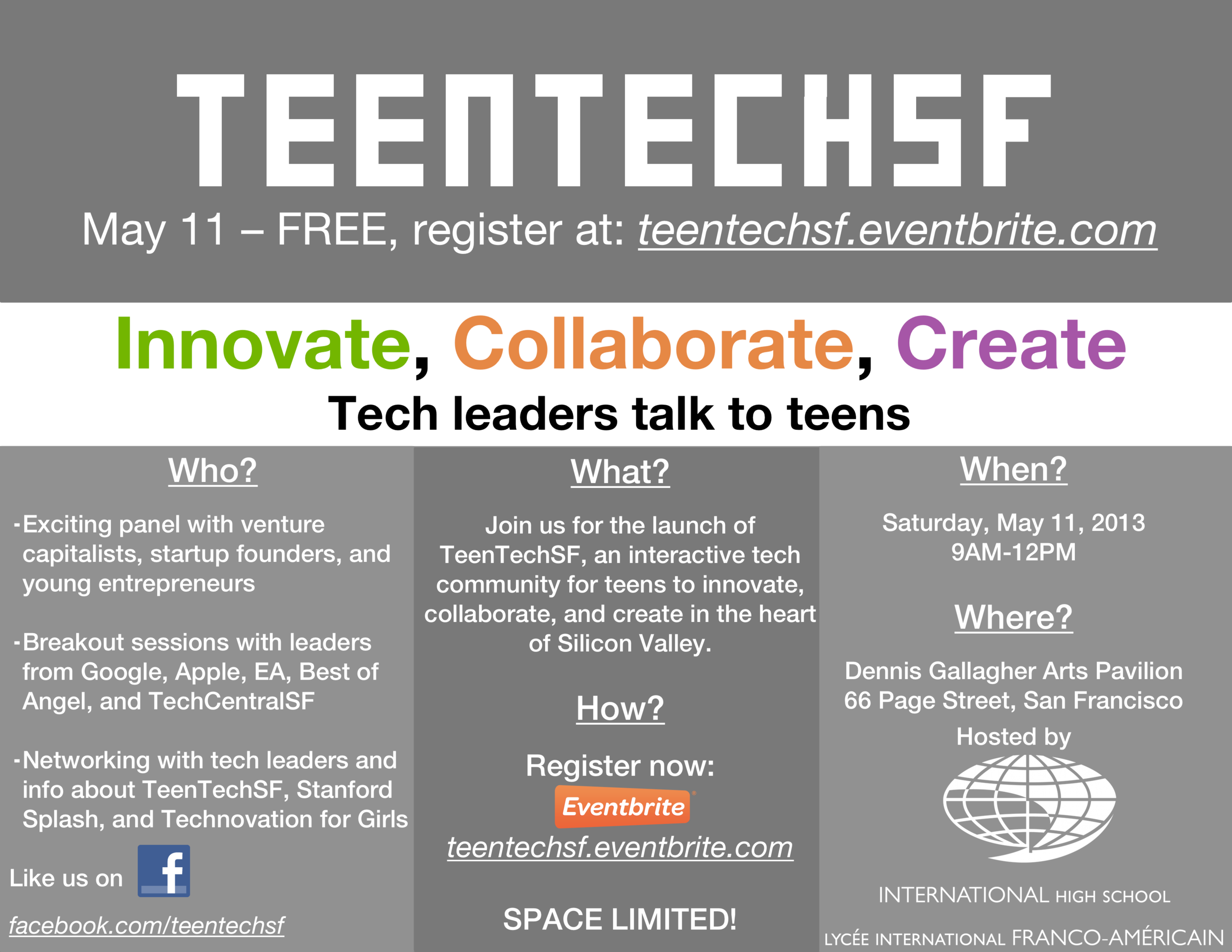 TeenTechSF Launch