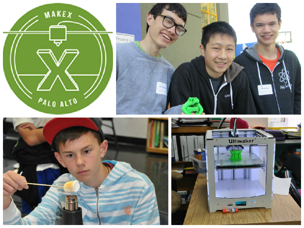 MakeX Mentors: Kai Gallagher, James Wang, and Nathan Kau, Workshop Leaders